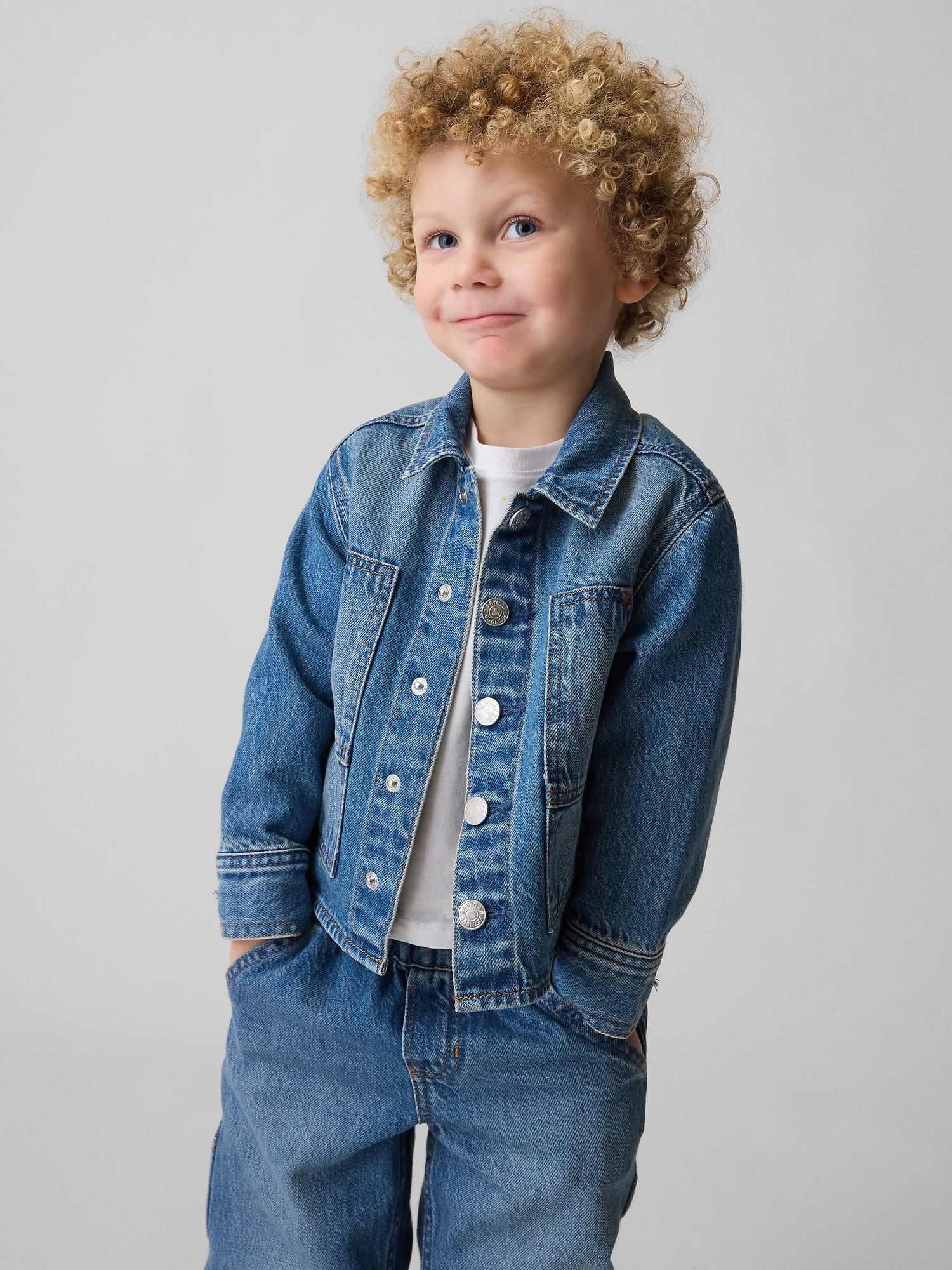 GAP Baby Denim Jacket Workwear - Boys