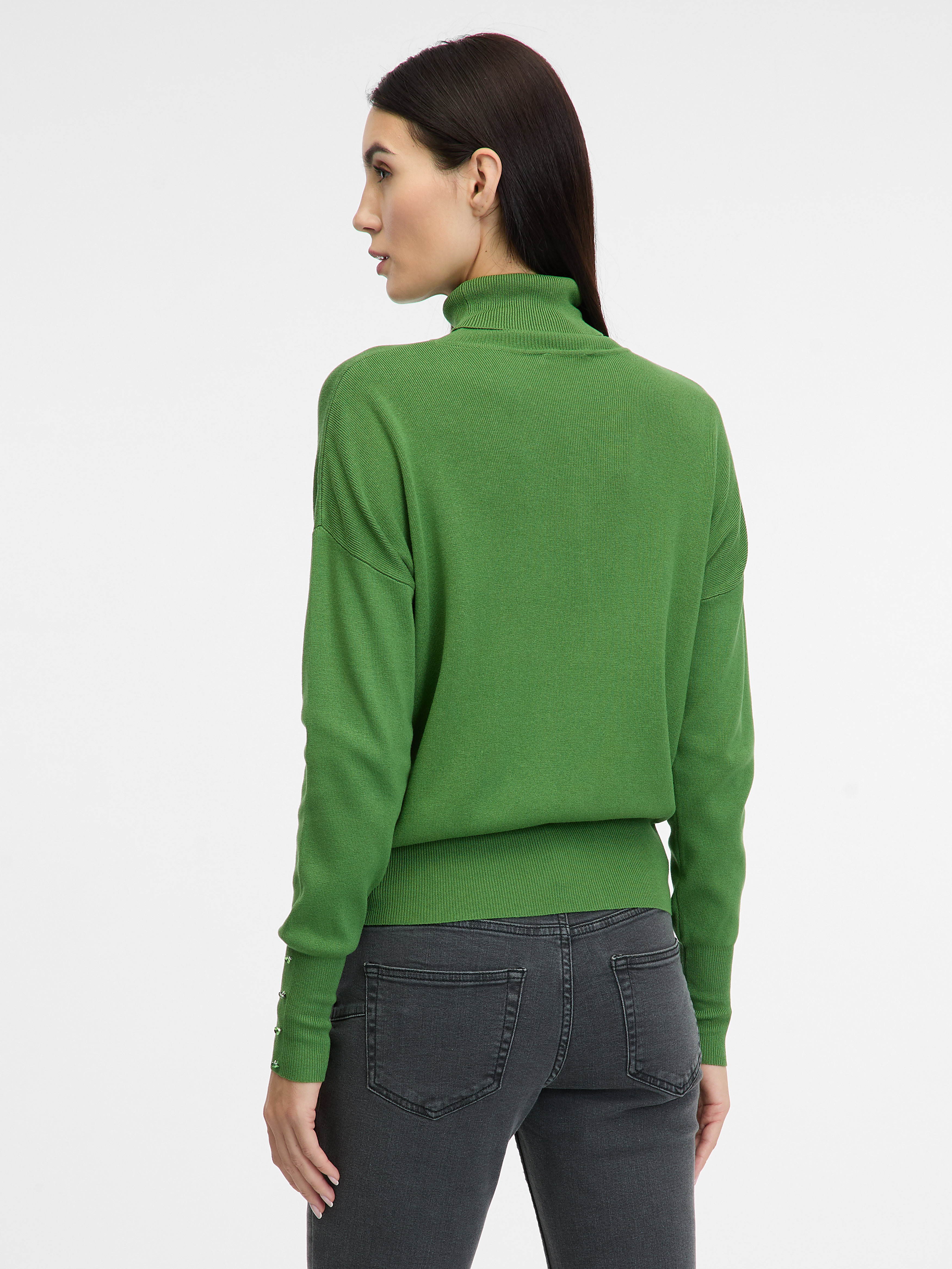 Green Women's Turtleneck Sweater ORSAY - Women's