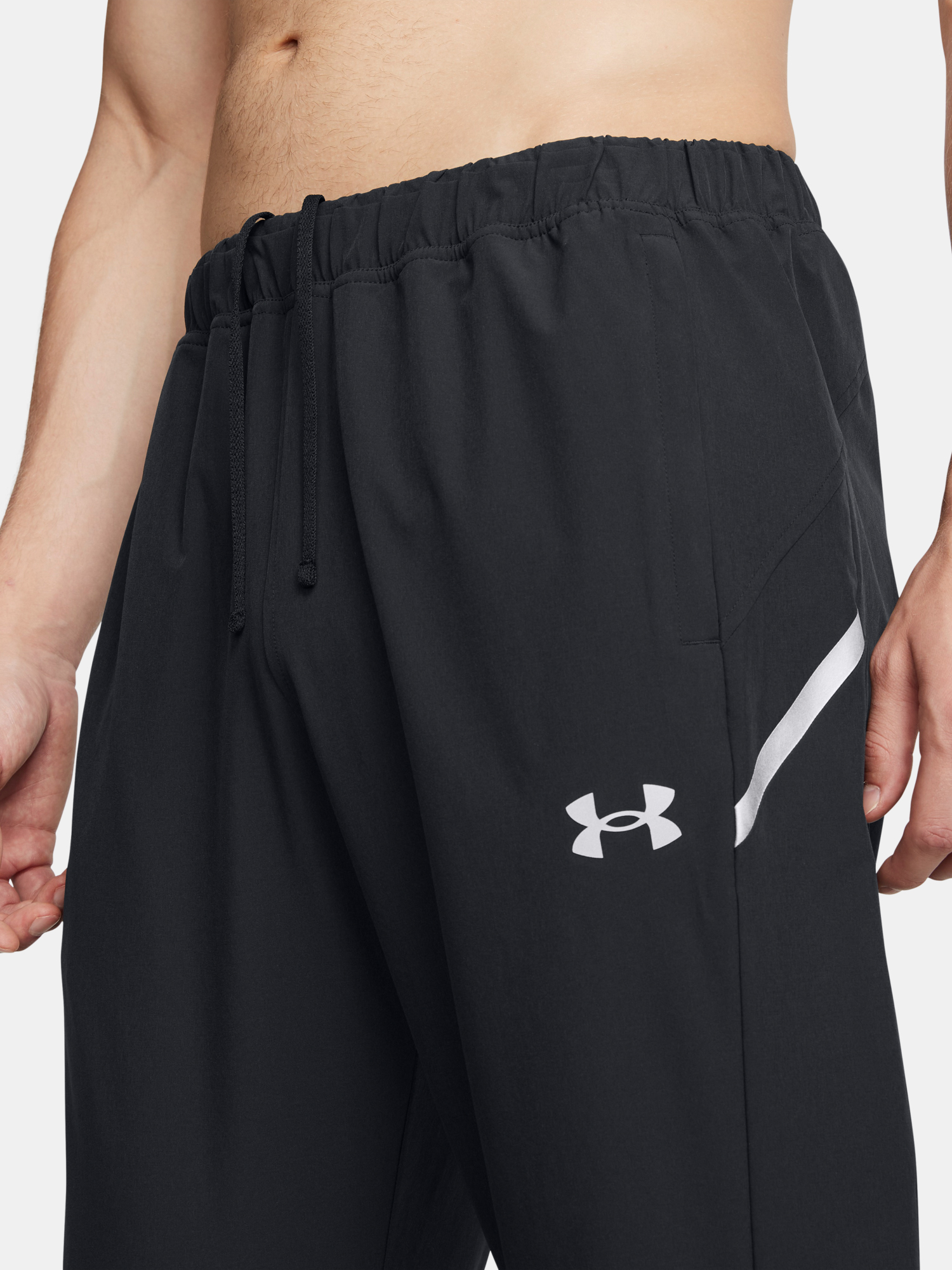 Men's Sports Pants Under Armour UA Woven Utility Pants-BLK - Men