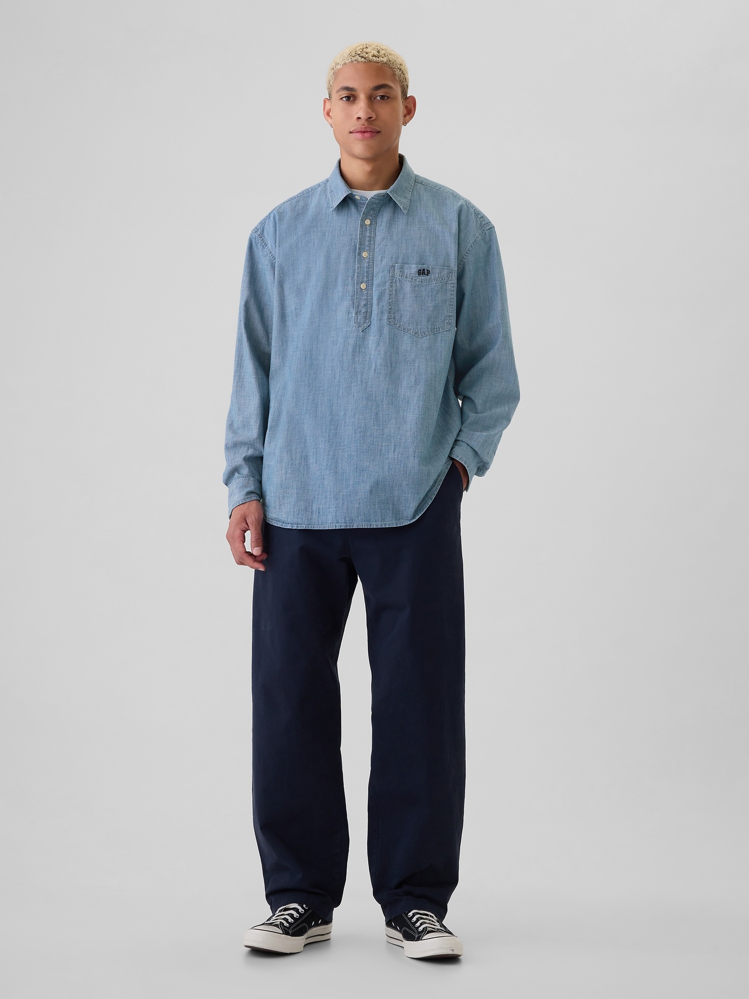 GAP Chambray shirt with logo - Men
