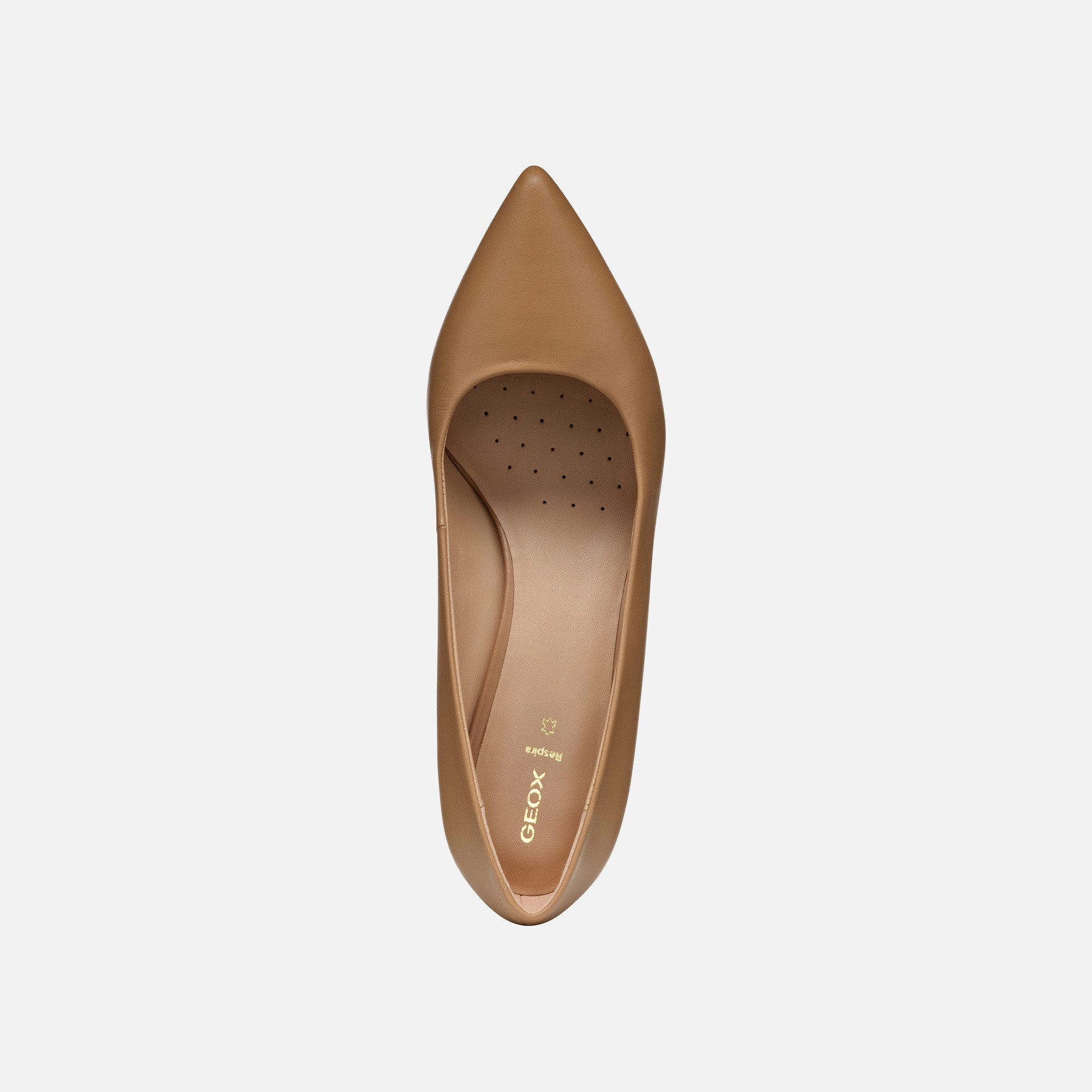 Beige women's pumps Geox Kleopy - Women's