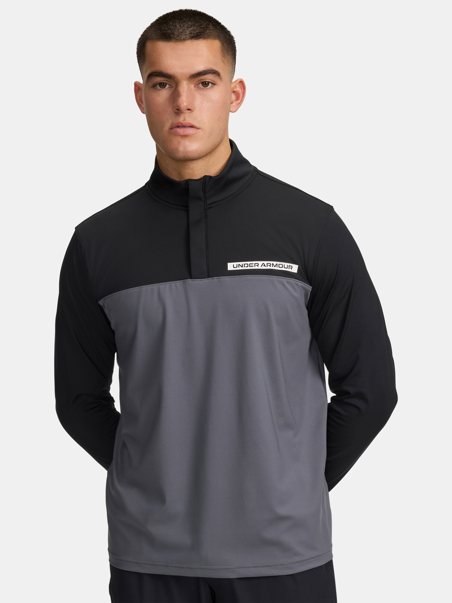 Men's Under Armour UA T2G 1/4 Zip-BLK Sweatshirt - Mens
