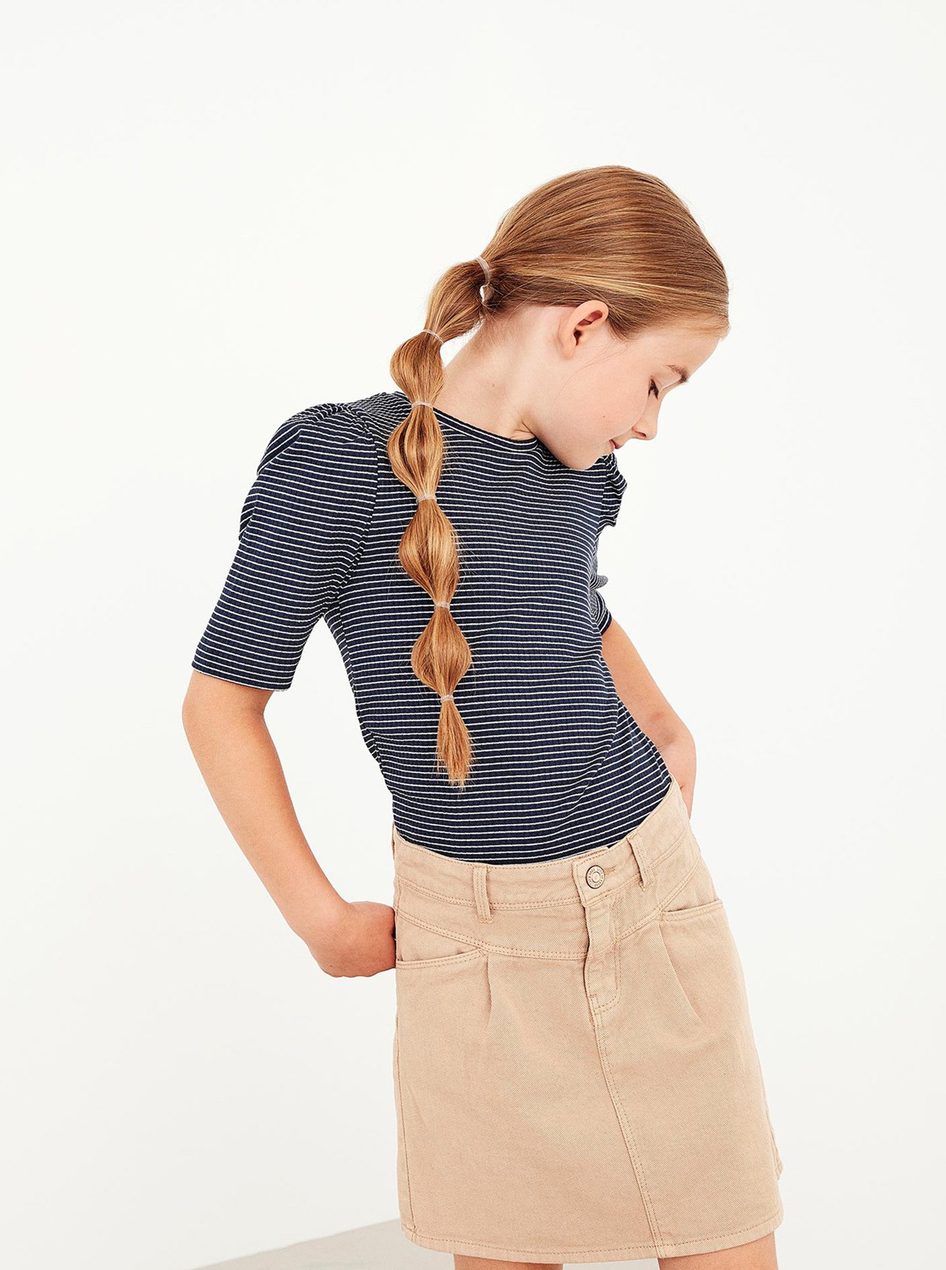 Béžová holčičí sukně name it Randi - unisex