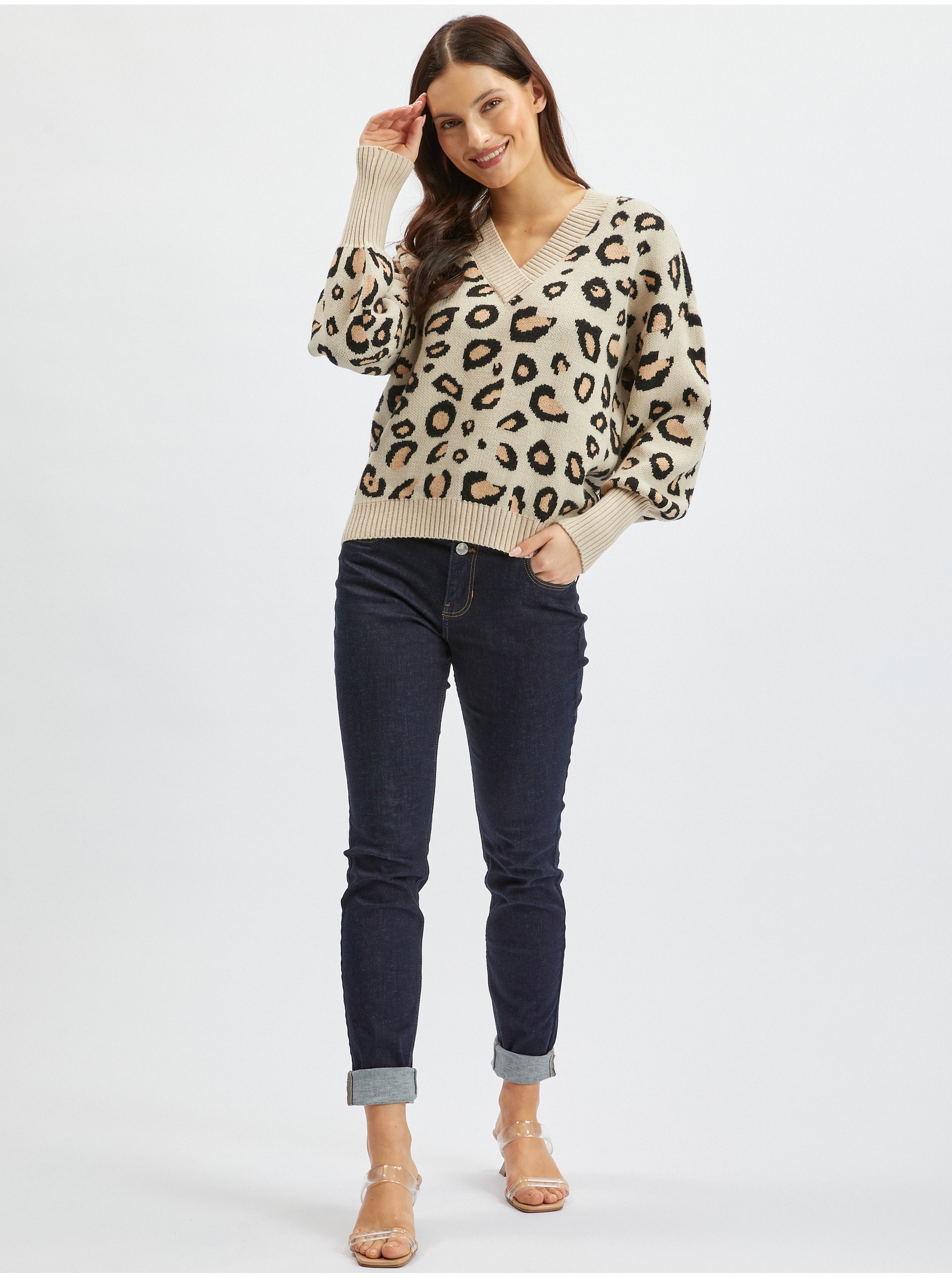 Pulovere pentru femei ORSAY - bej, negru