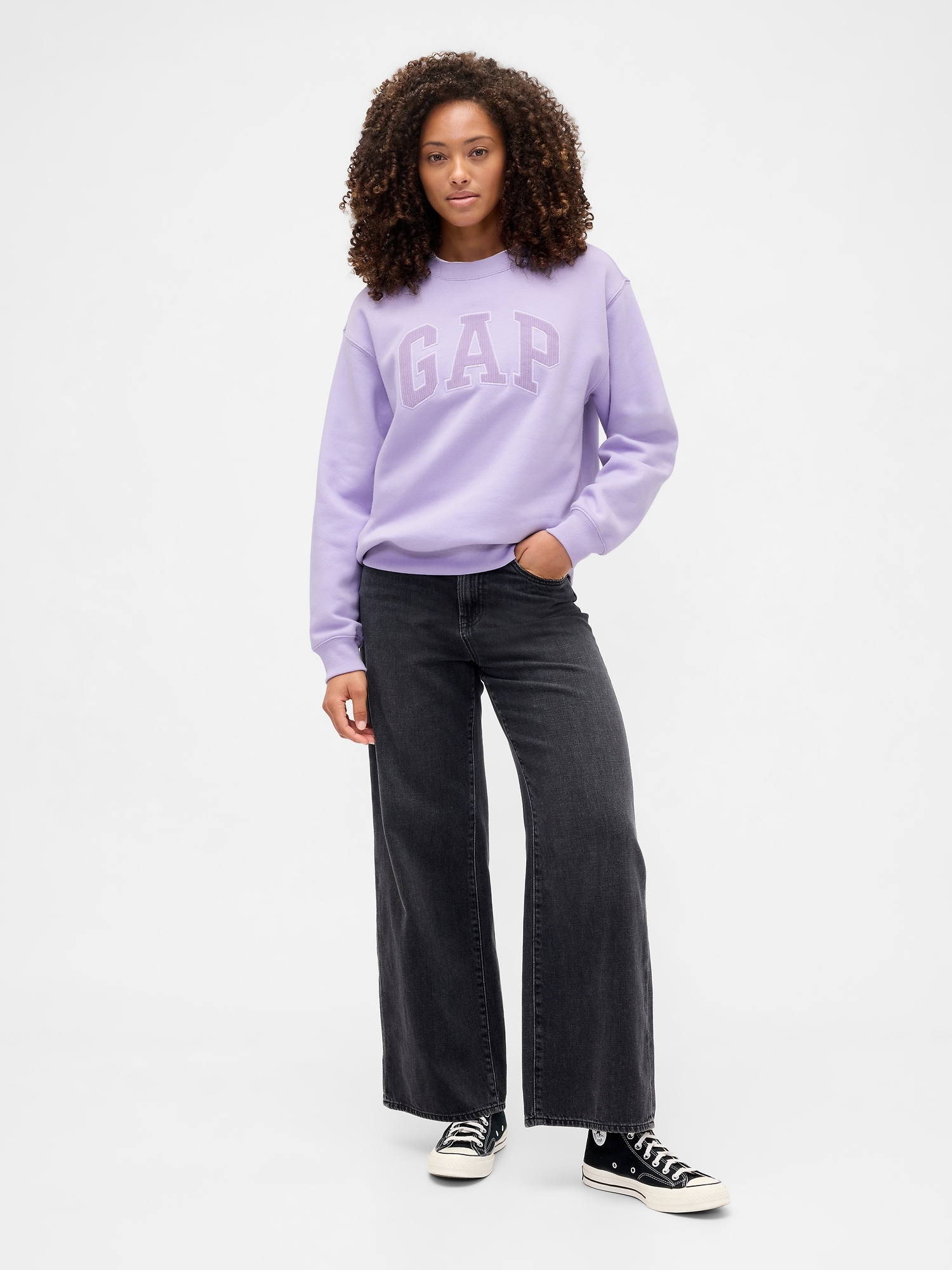 GAP Sweatshirt with logo - Women's