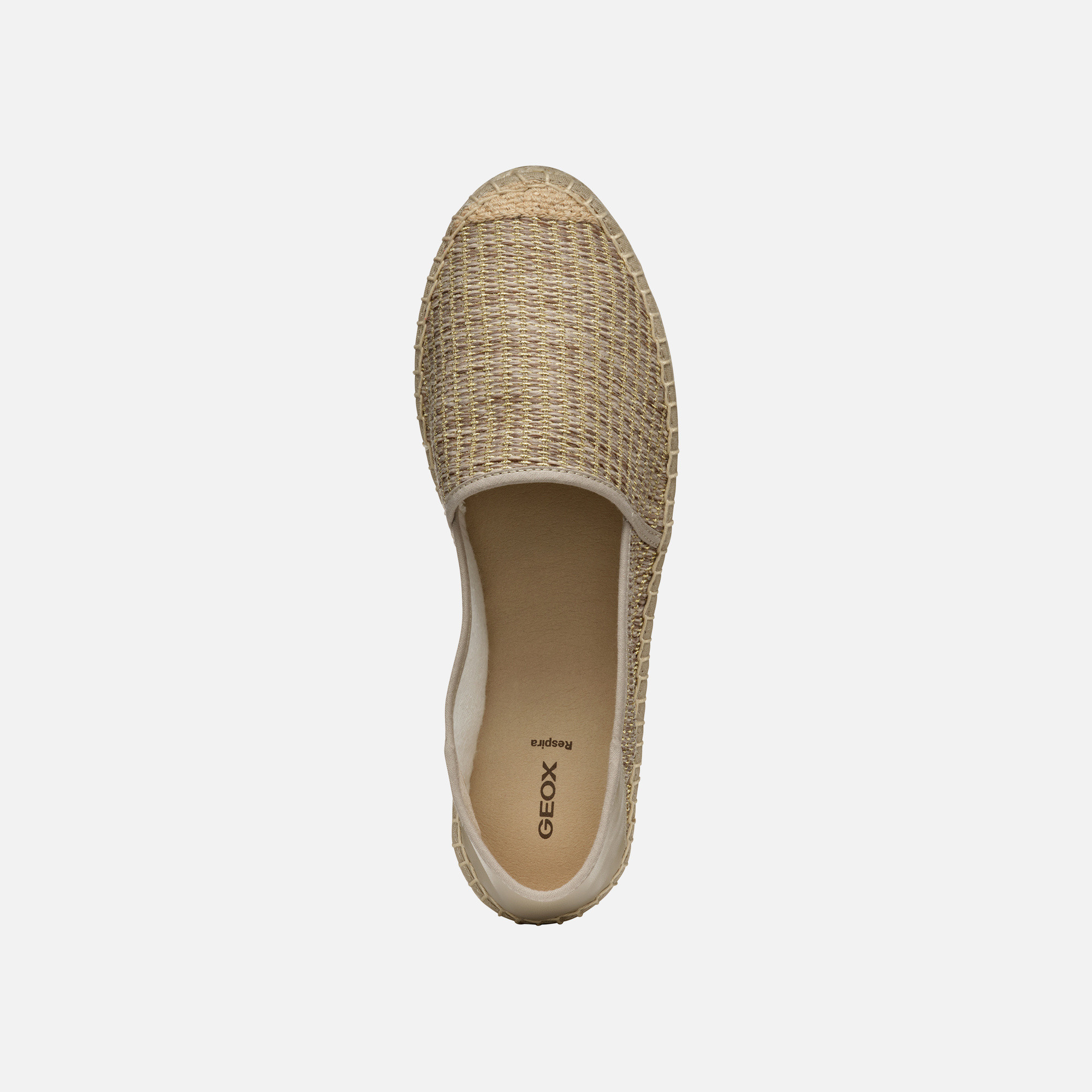 Beige women's espadrilles Geox Lampedusa - Women's