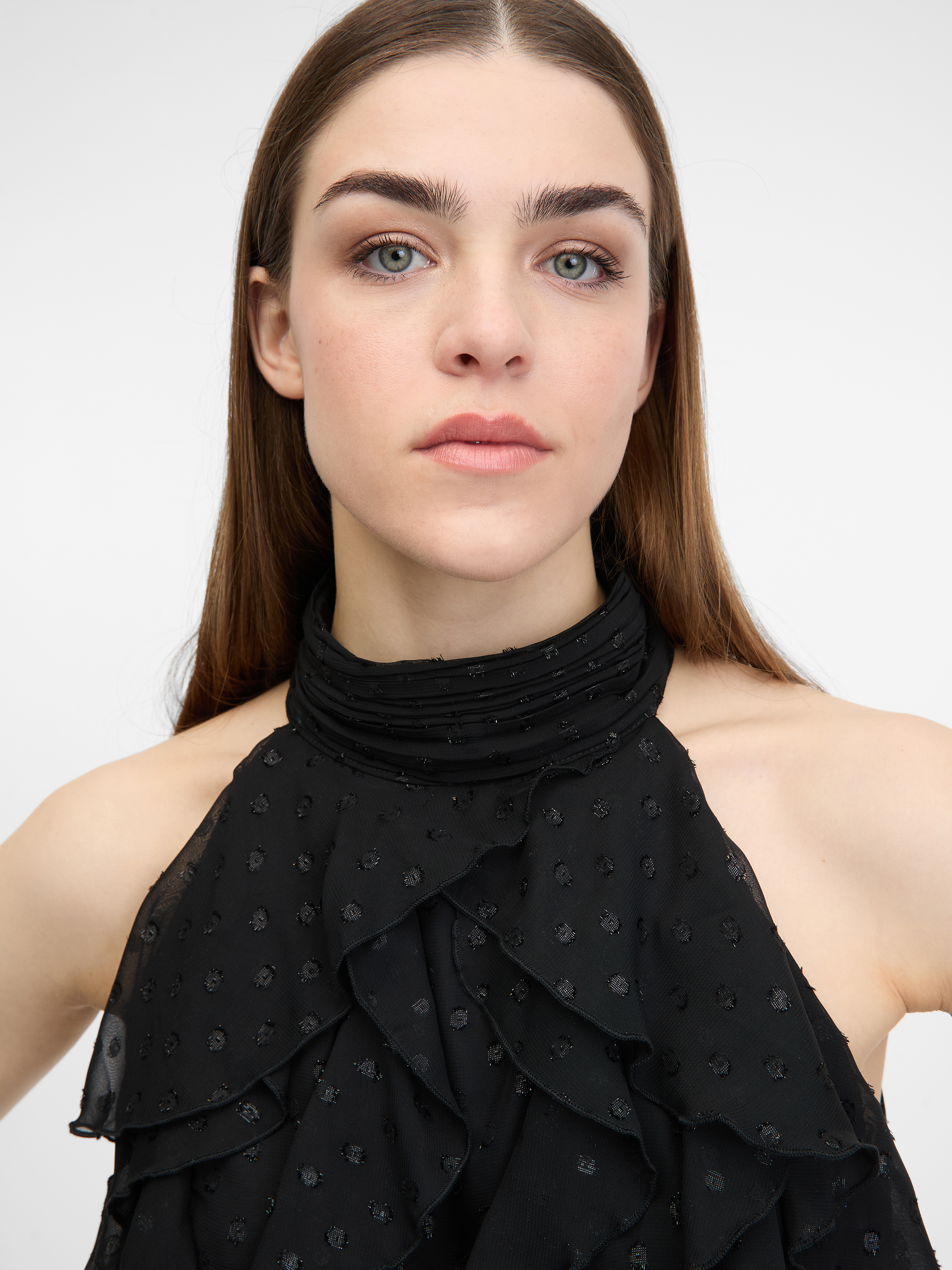 Black women's sleeveless blouse ORSAY - Women