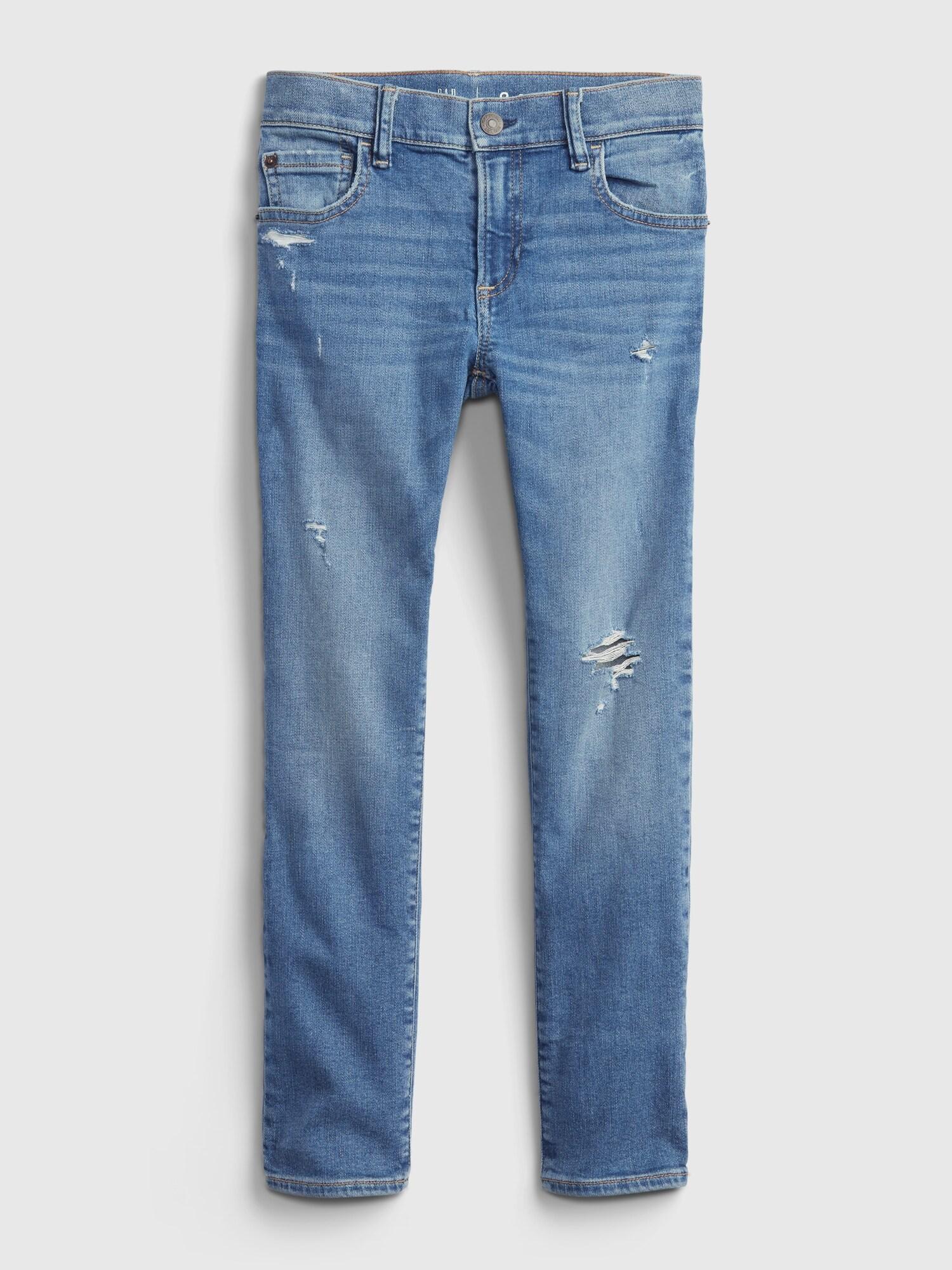 GAP Dětské džíny slim soft - Kluci