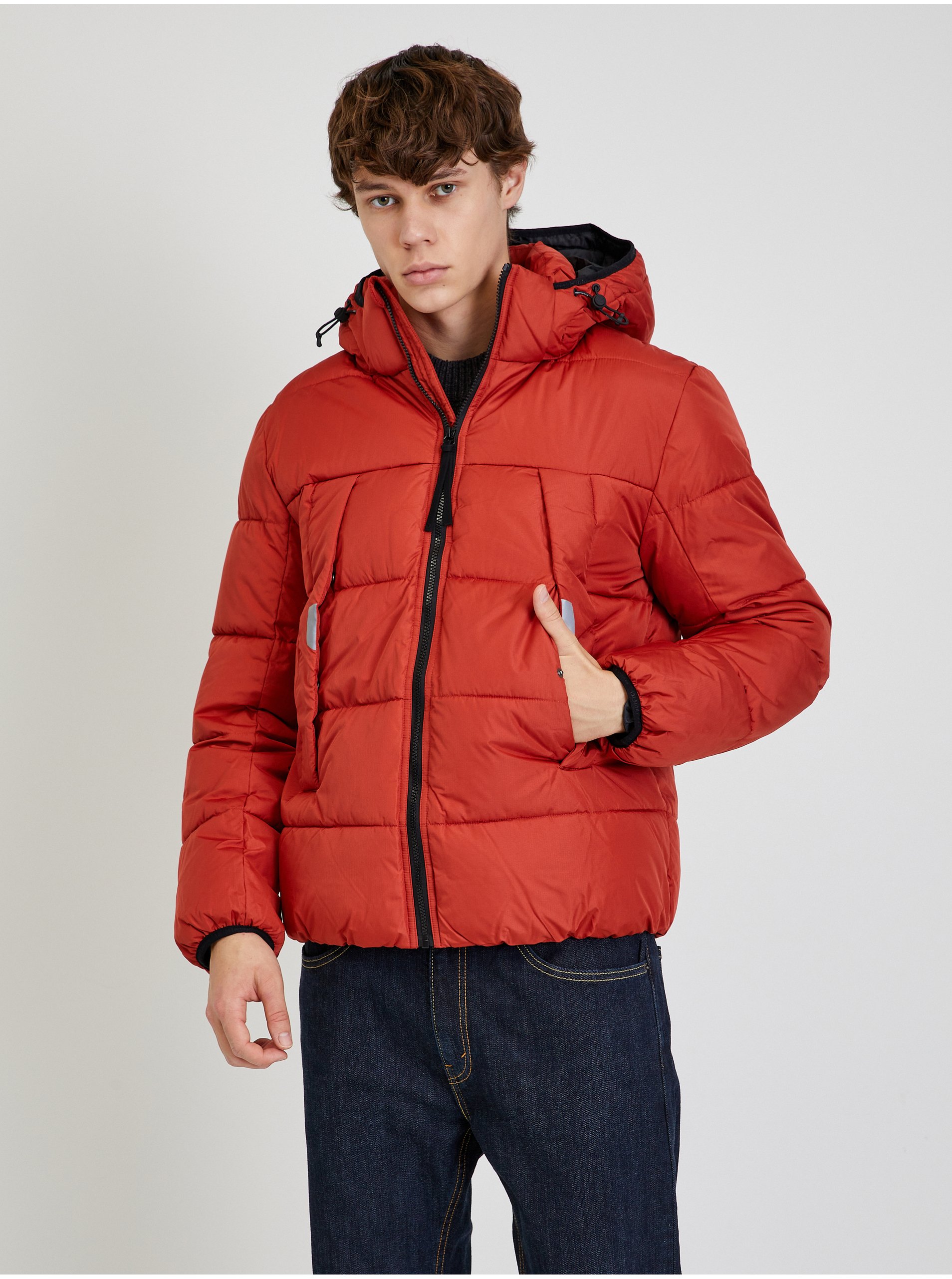 Men's jacket Tom Tailor Brick