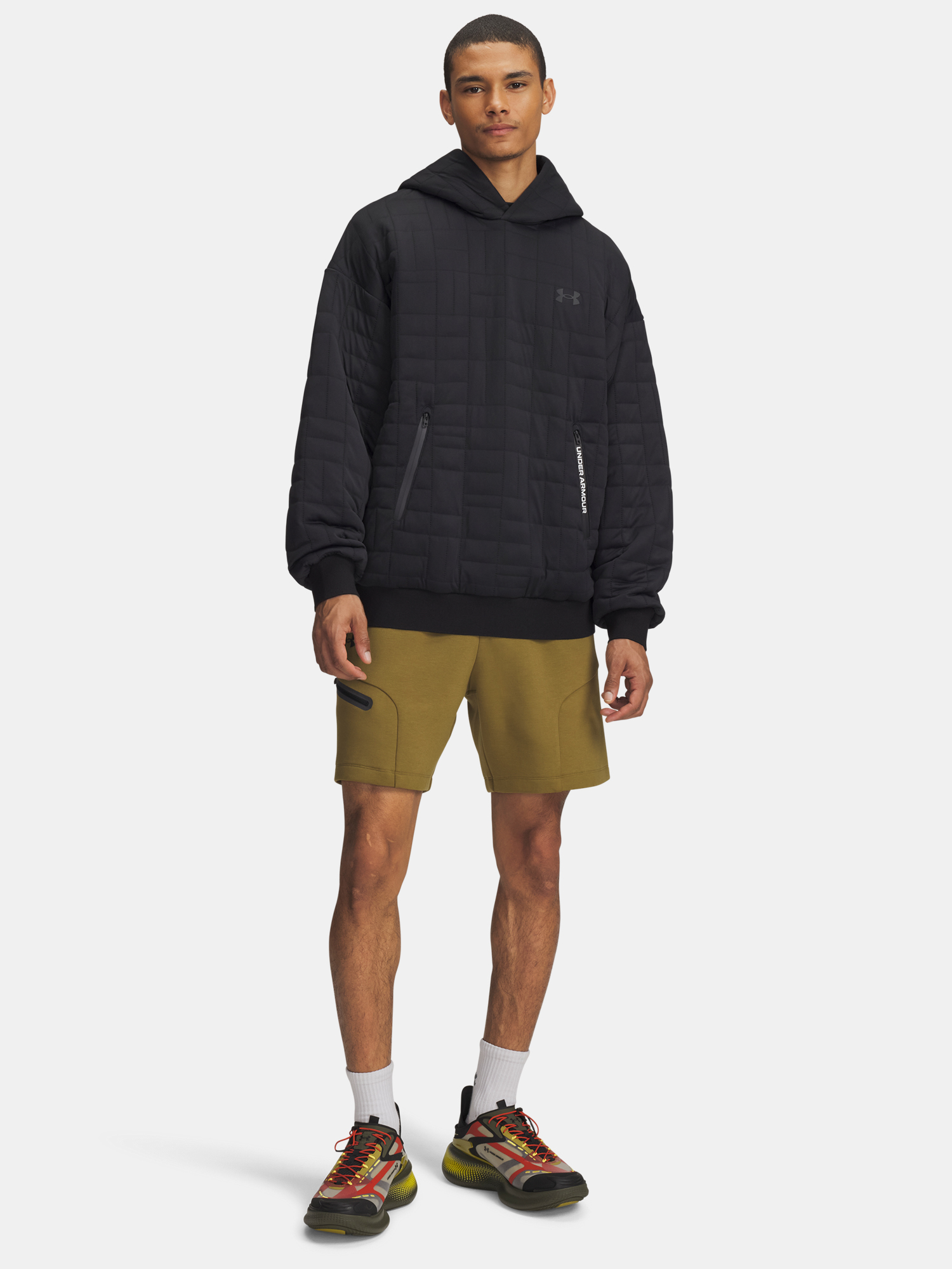 Men&#039;s shorts Under Armour UA Unstoppable Flc Shorts-GRN - Men