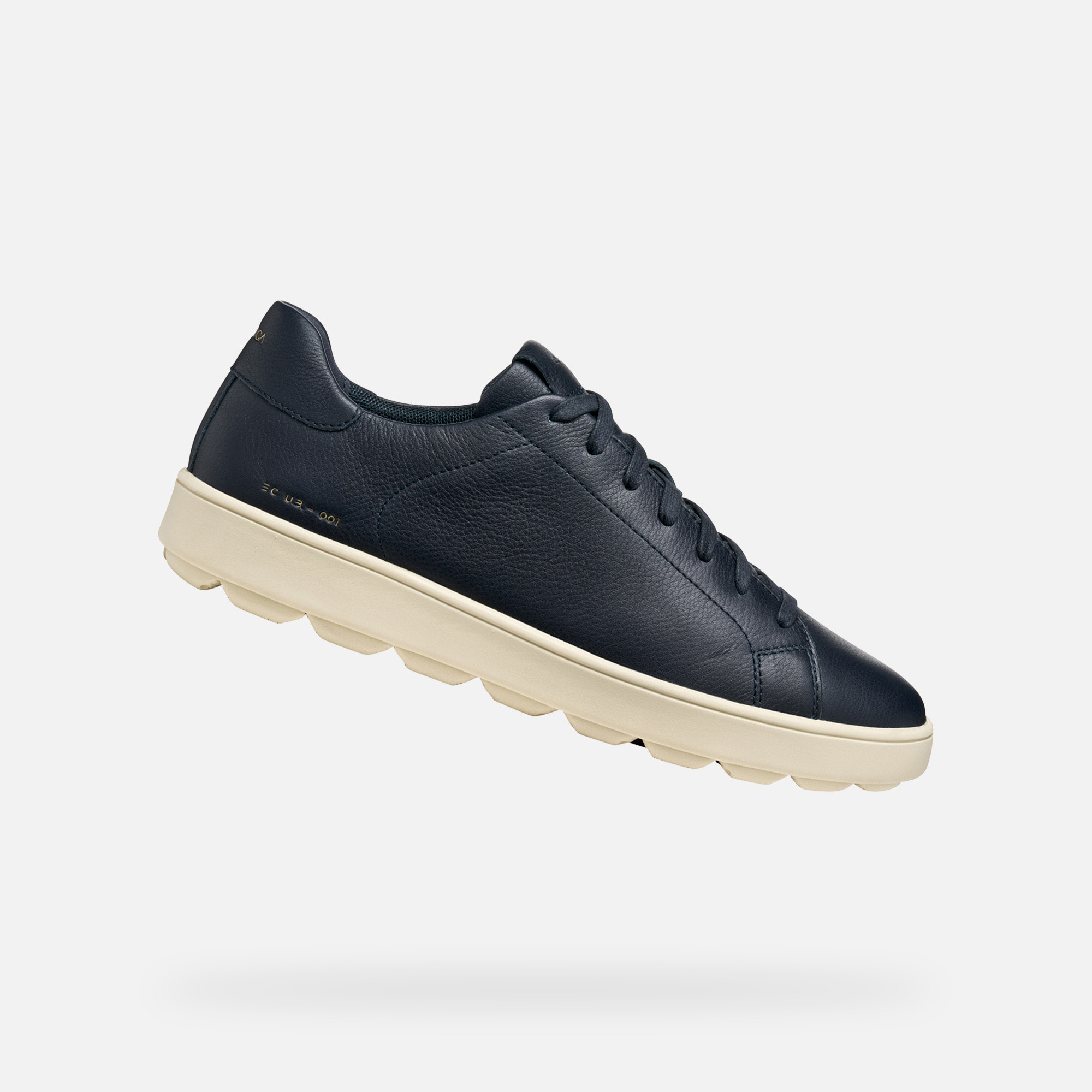 Dark blue mens sneakers Geox Spherica ECUB-1 - Men