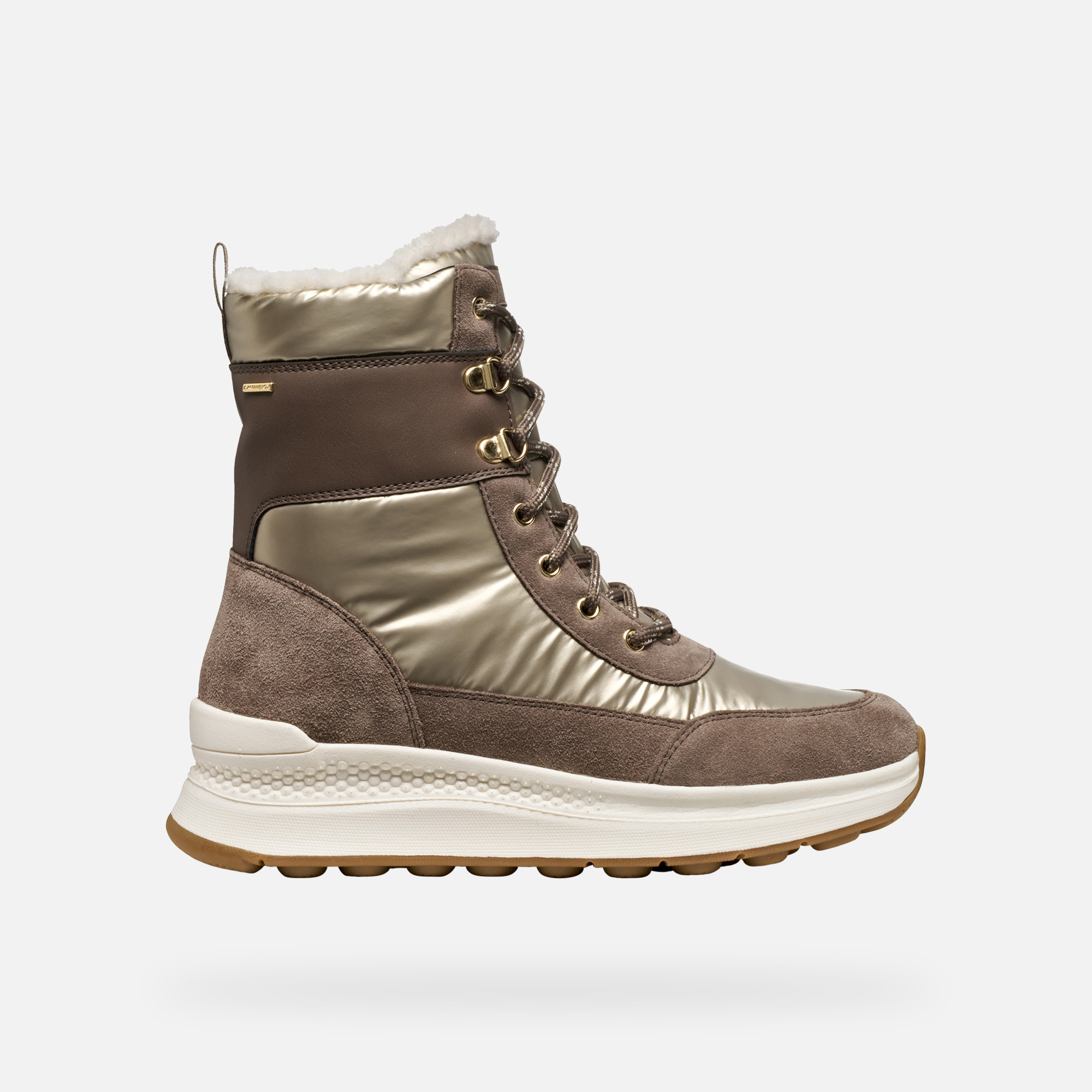 Geox Spherica X2 Brown Women's Ankle Boots - Ladies