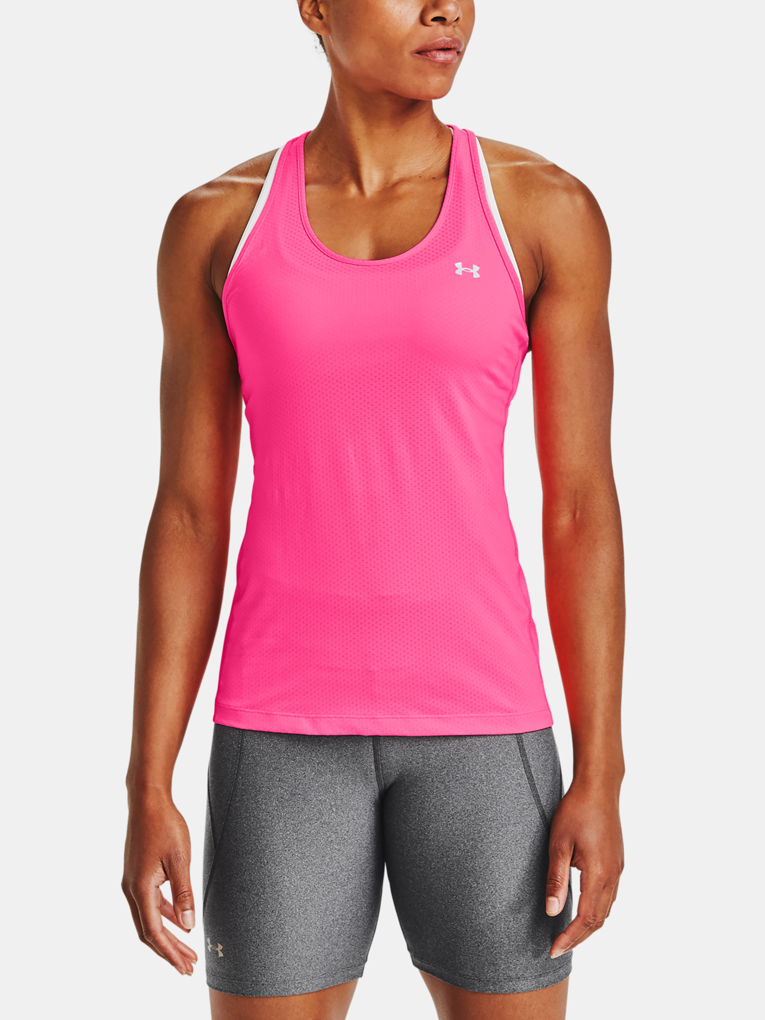 Under Armour Tílko UA HG Armour Racer Tank-PNK