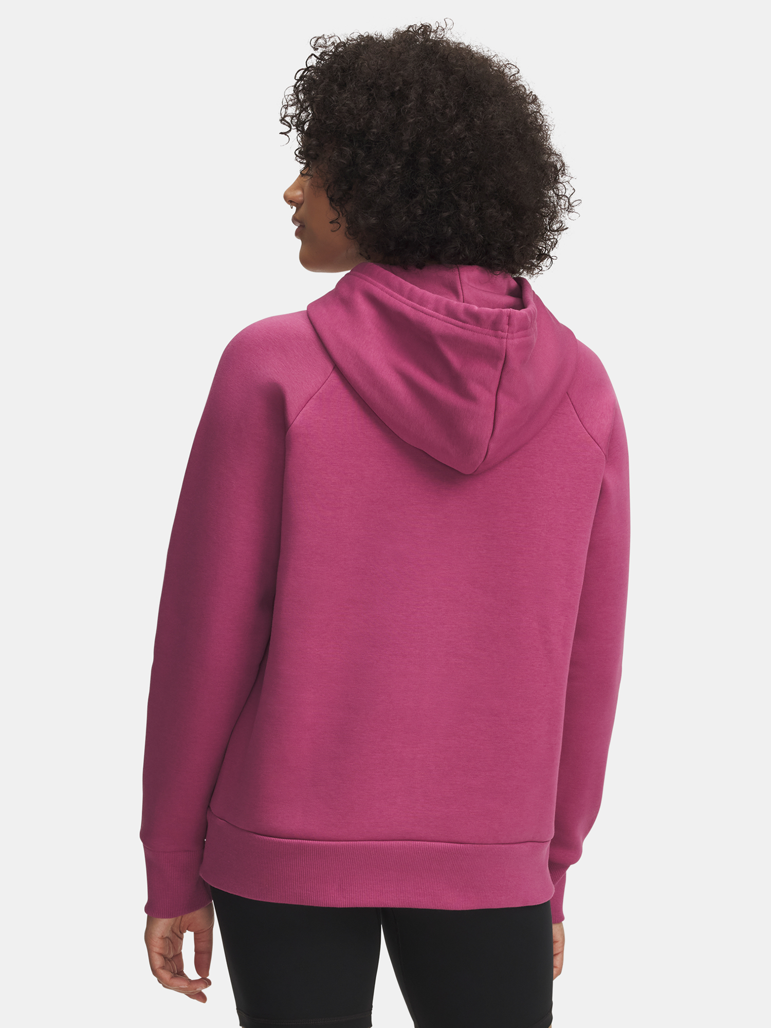 Under Armour UA Rival Flc Shimmer Hdy-RED Women's Sweatshirt - Women's