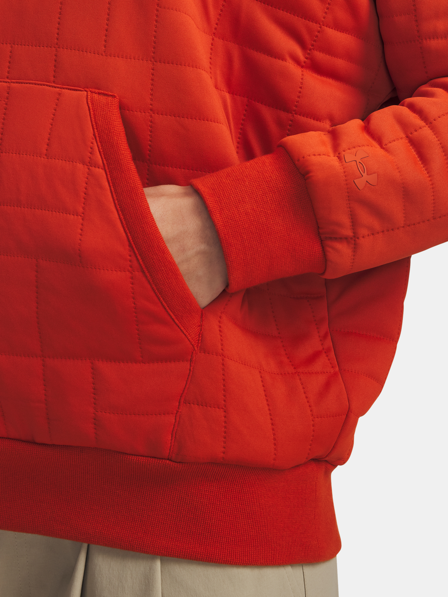 Under Armour Unstoppable Flc Txtr Hoodie-ORG - Women's Sweatshirt