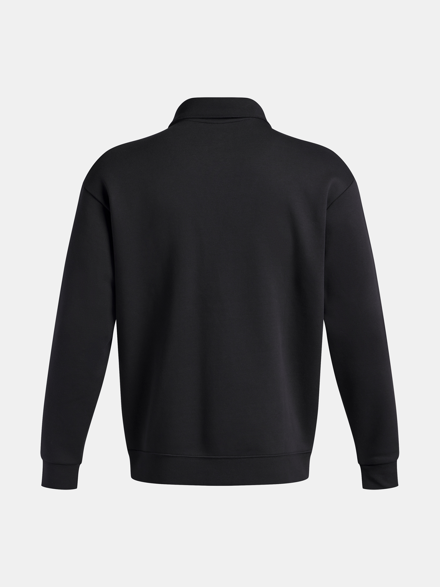 Men&#039;s Under Armour UA Icon Flc Collar 1/4 Zip-BLK Jacket - Mens