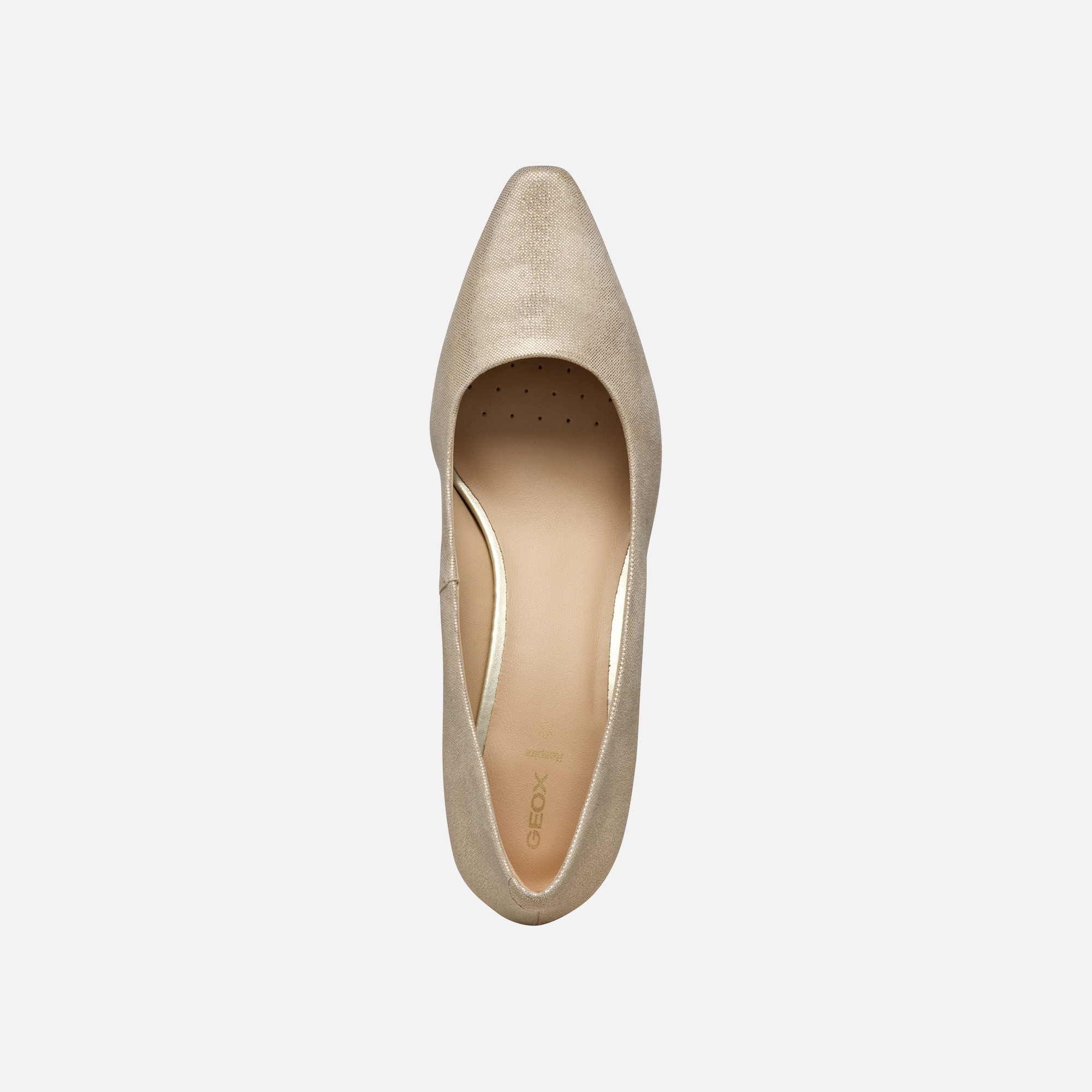 Cream women&#039;s pumps Geox Giselda - Women&#039;s