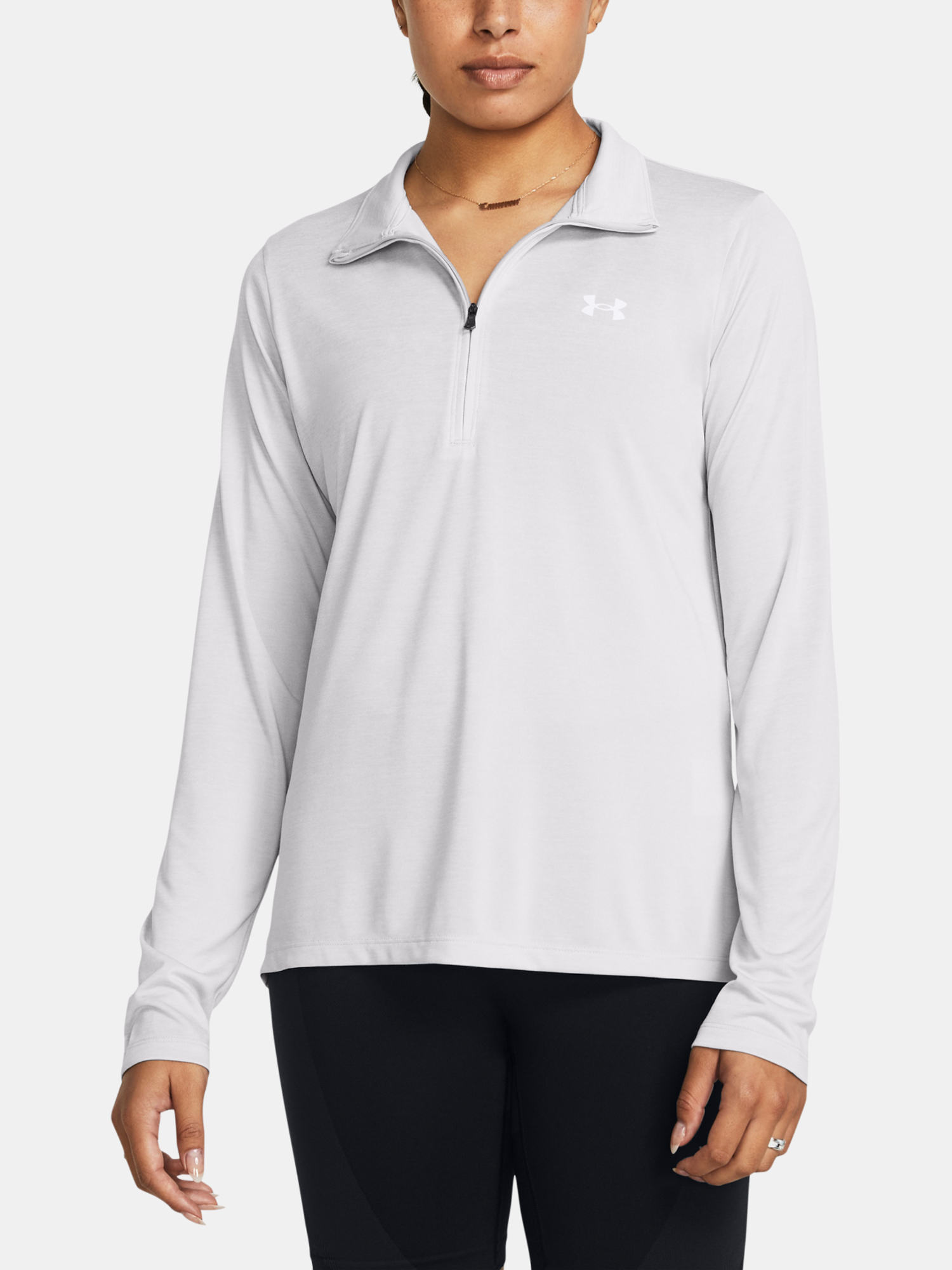 Under Armour Women&#039;s T-shirt Tech 1/2 Zip- Twist - Women&#039;s