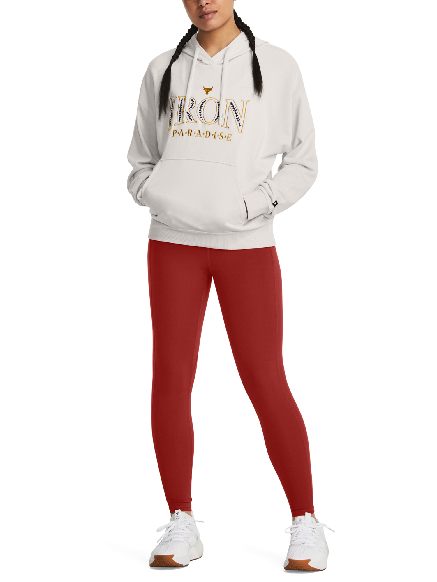 Under Armour Sweatshirt Pjt Rck Everyday Terry Hdy-GRN - Women's