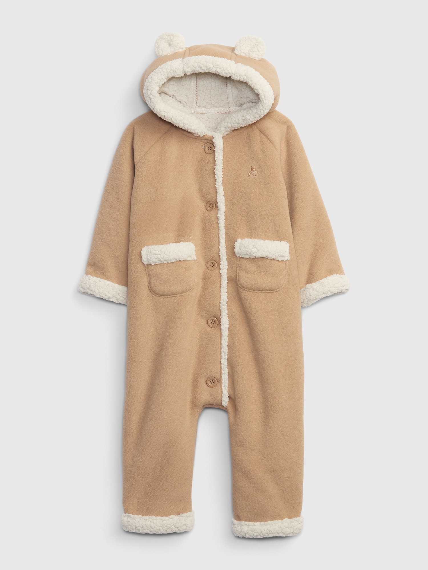 GAP Baby overall with fur - Boys