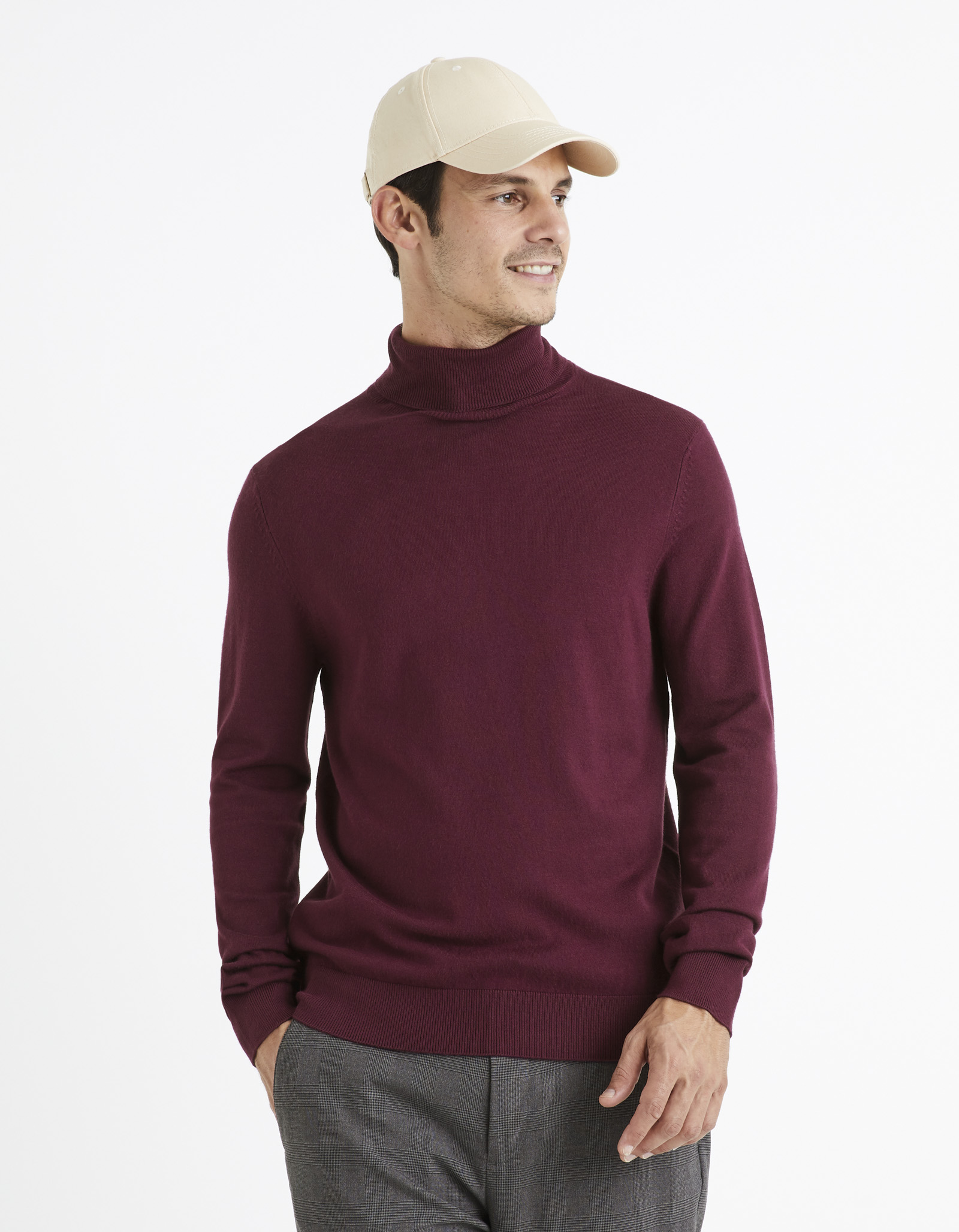 Celio Sweater With Turtleneck Cerouley - Men