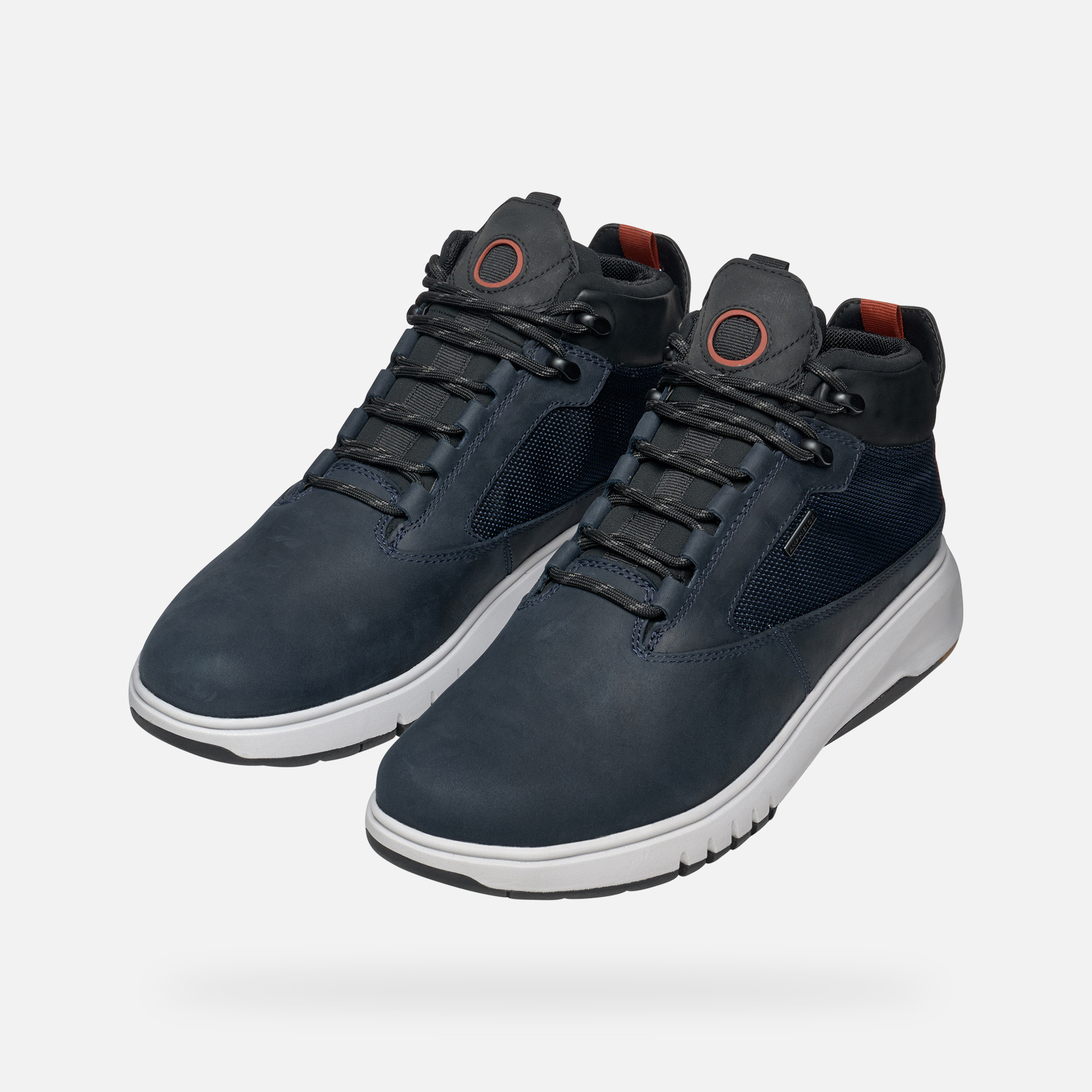 Dark blue men&#039;s ankle shoes Geox Aerantis 4X4 B Abx - Men&#039;s