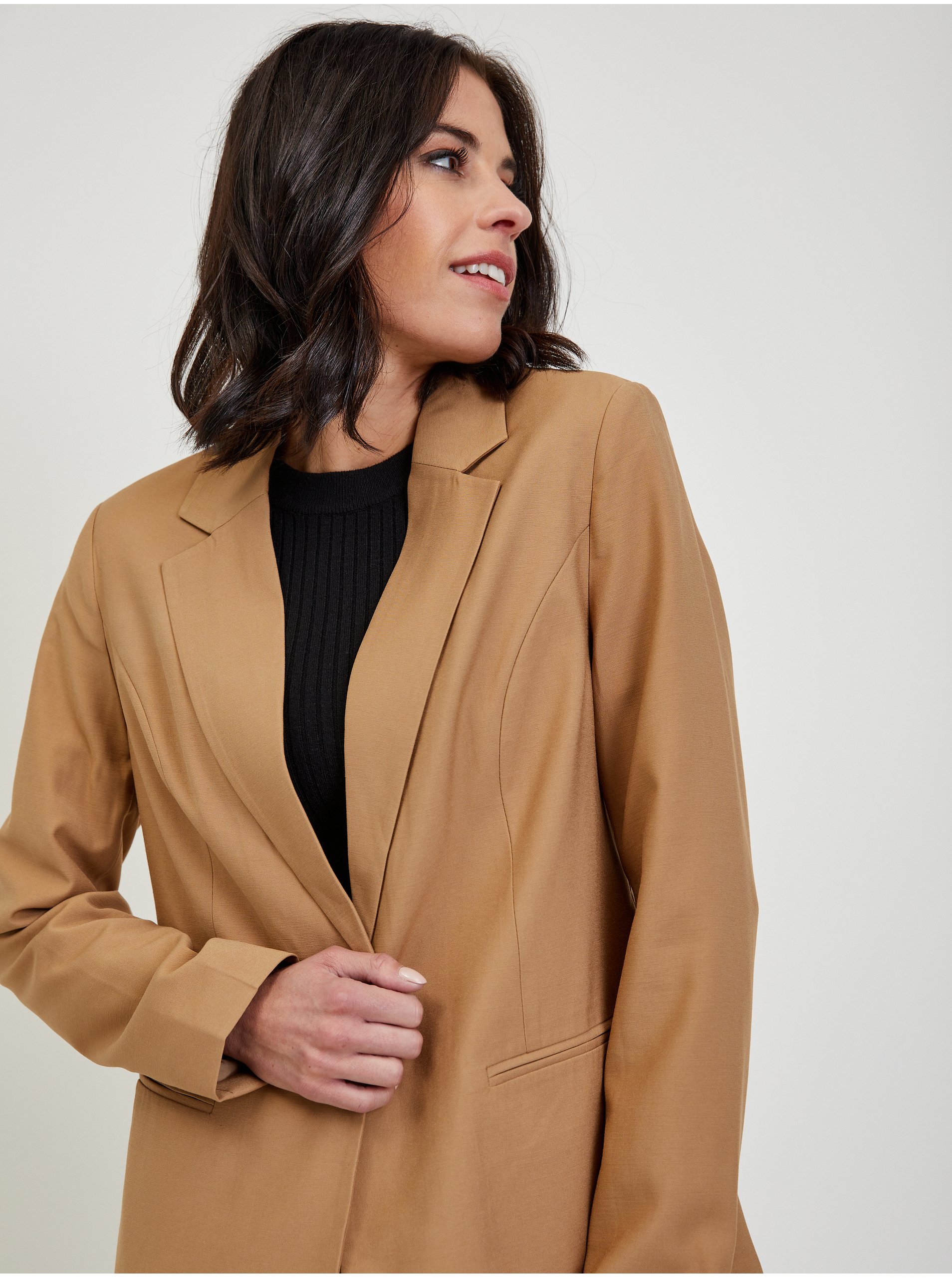 Sacouri si blazere pentru femei ORSAY - maro deschis