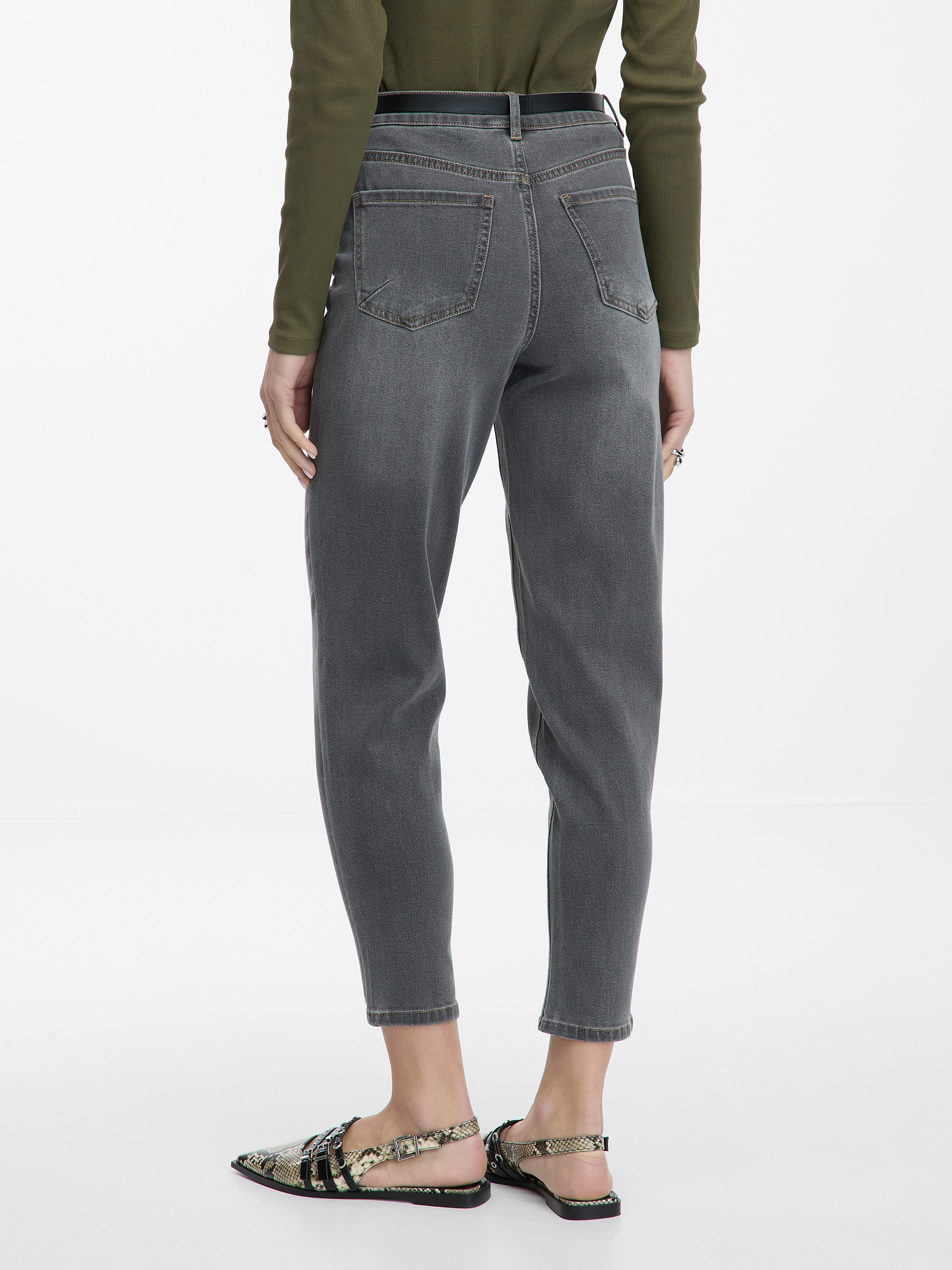 Grey women&#039;s mom jeans ORSAY - Women&#039;s