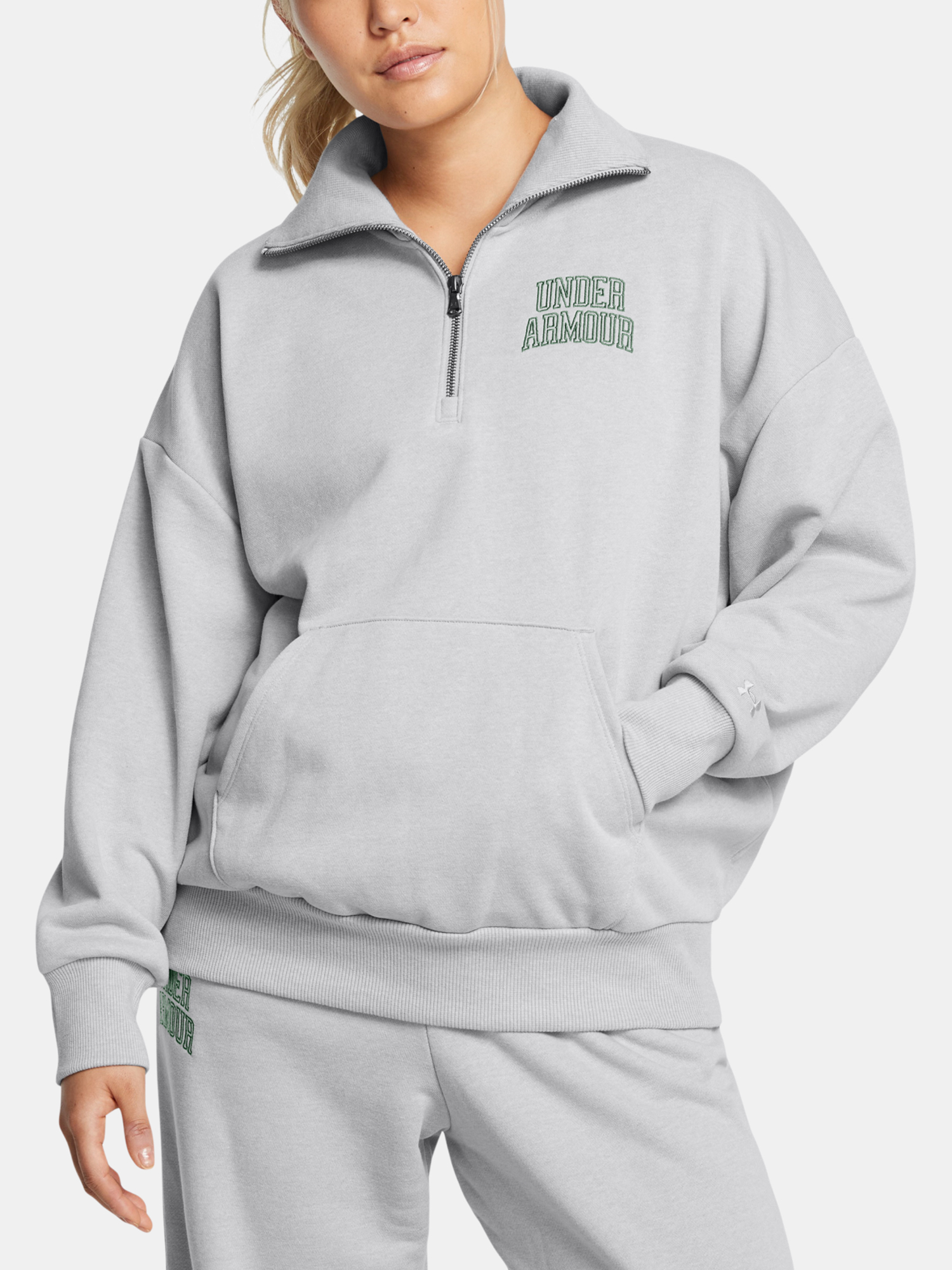 Under Armour Womens sweatshirt UA Icon HWT Terry OS HZ - Womens