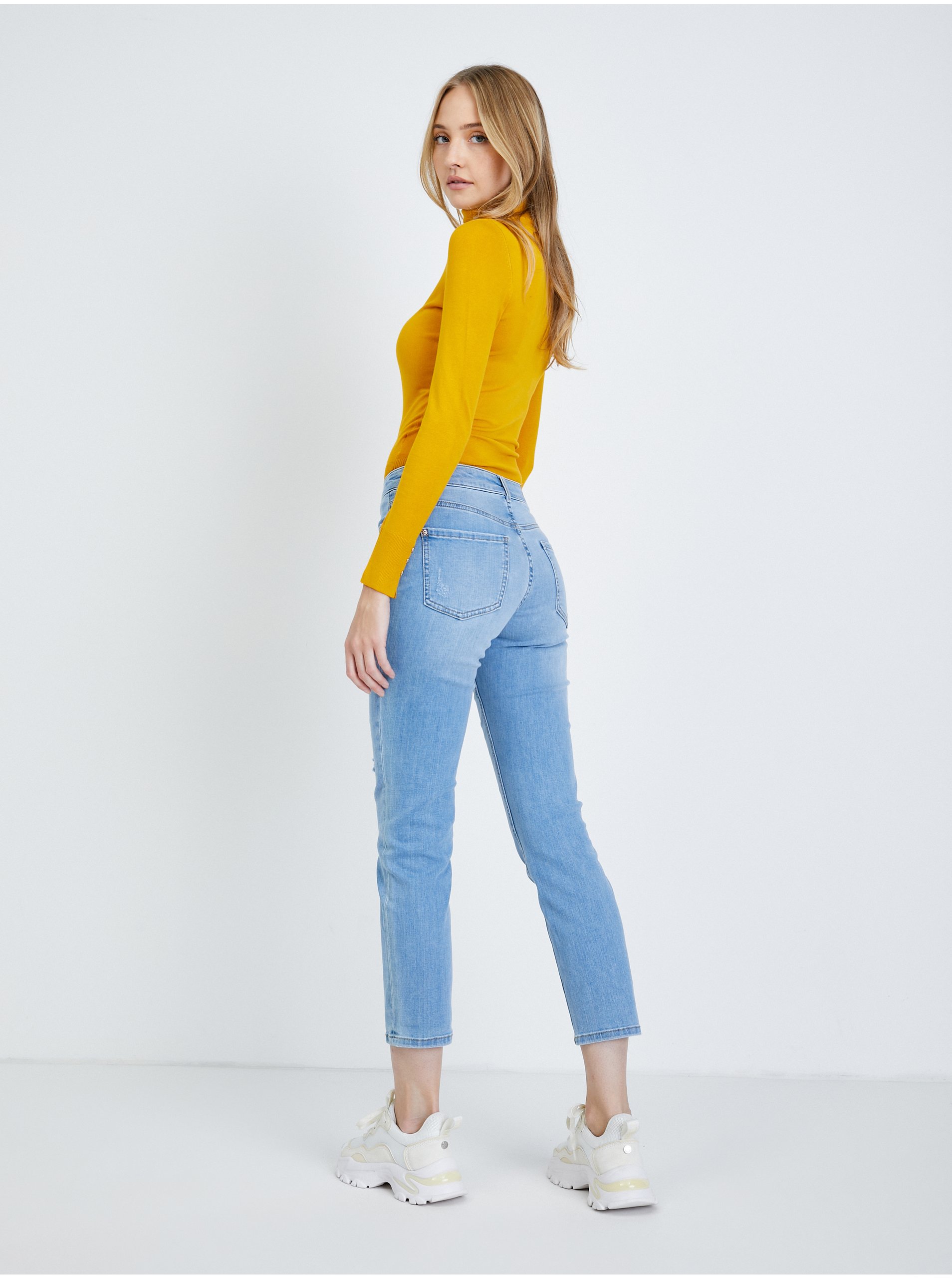 Straight fit pentru femei ORSAY - albastru deschis