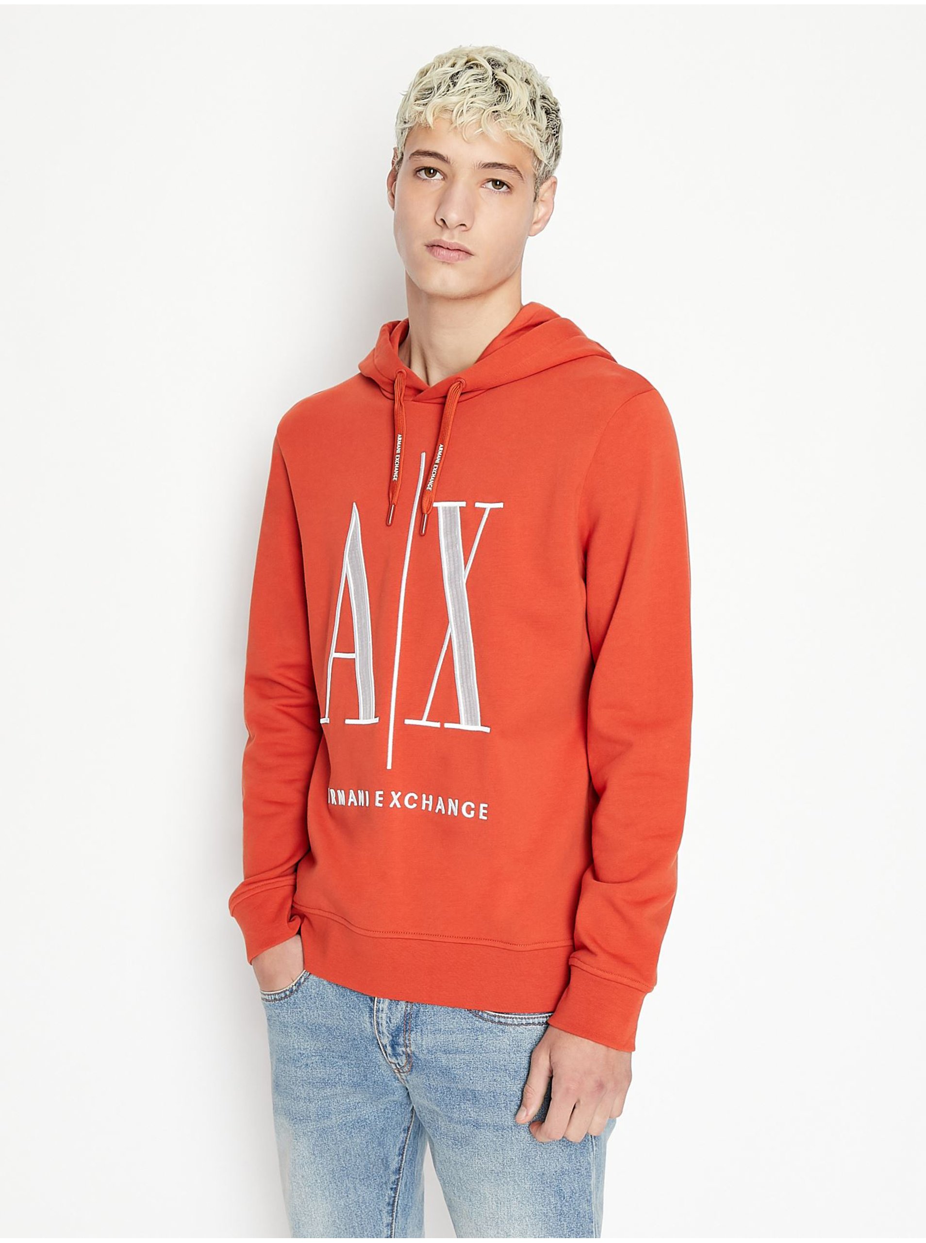 Brick Hoodie Armani Exchange - Men