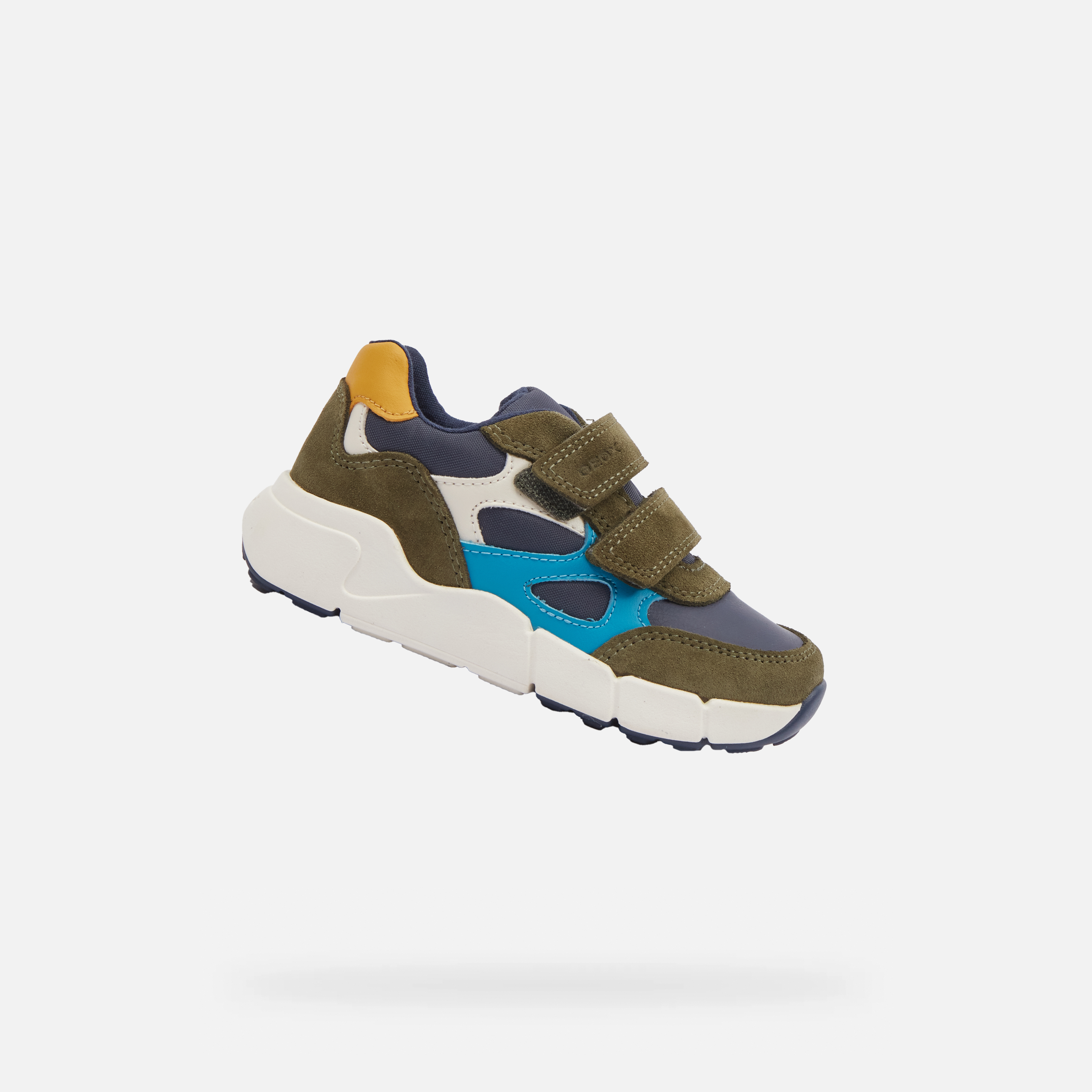 Khaki boys shoes for the first steps Geox Flexyper Mini Boy - Boys