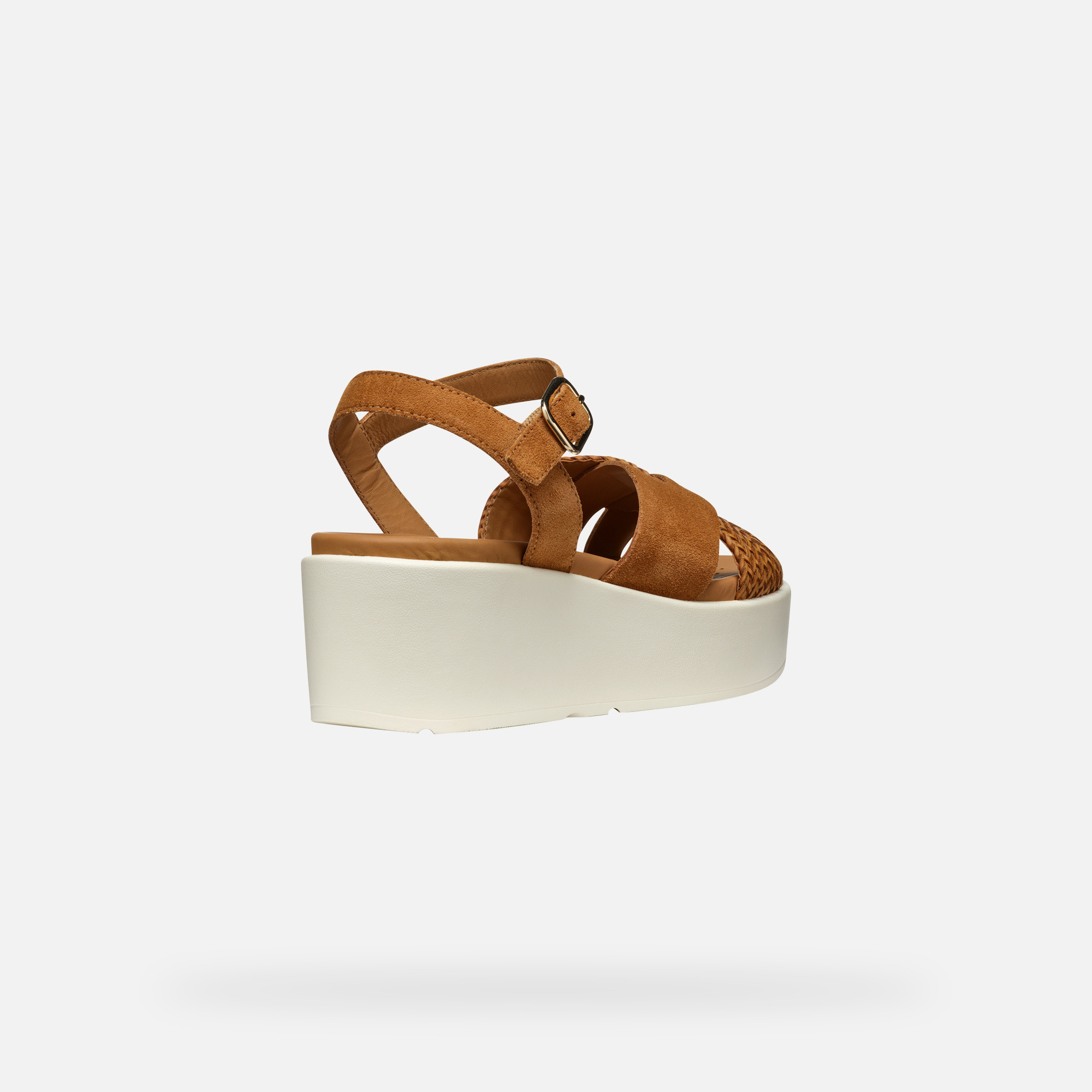 Brown women's sandals Geox XAN2.2S - Women's