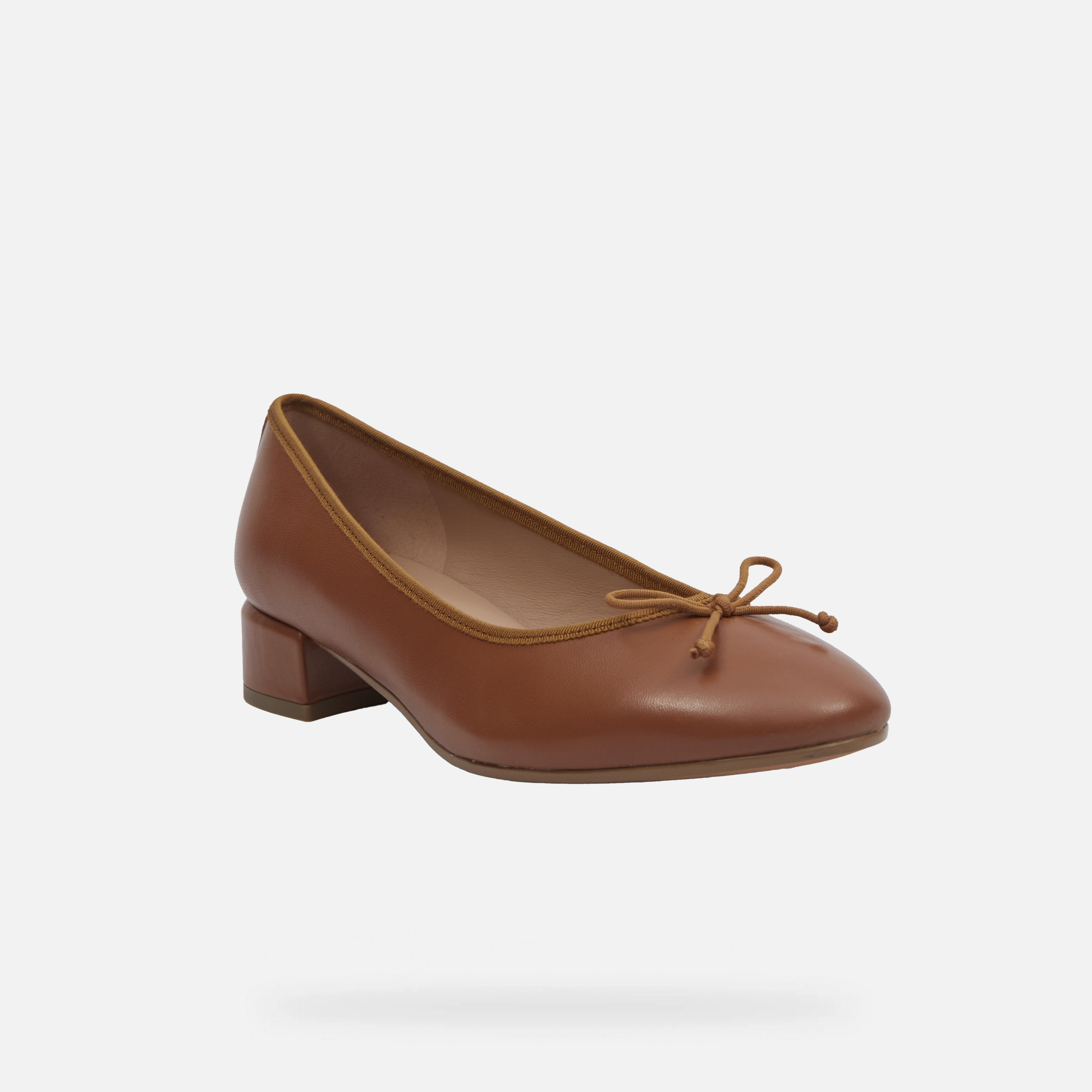Brown women's pumps Geox Floretia - Women's