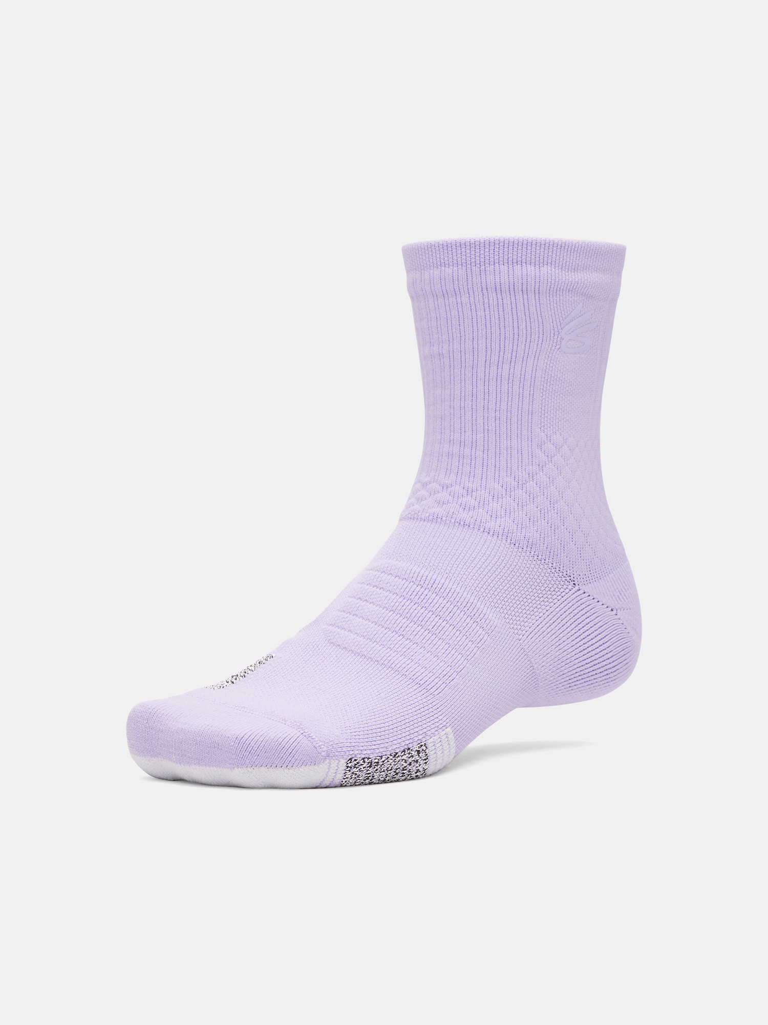 Unisex Socks Under Armour Curry UA AD Playmaker 1p Mid-PPL - unisex