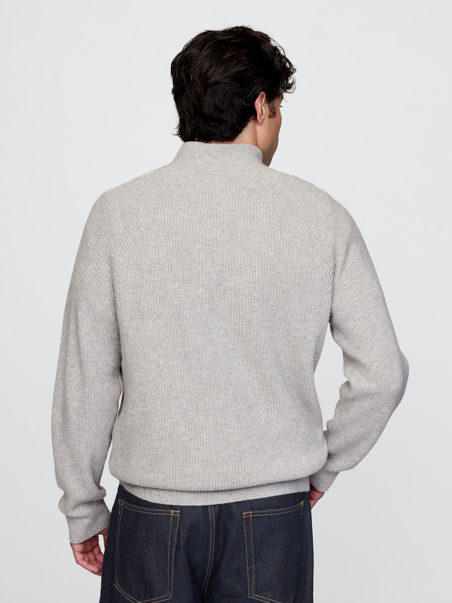 GAP Ribbed sweater CashSoft - Men's