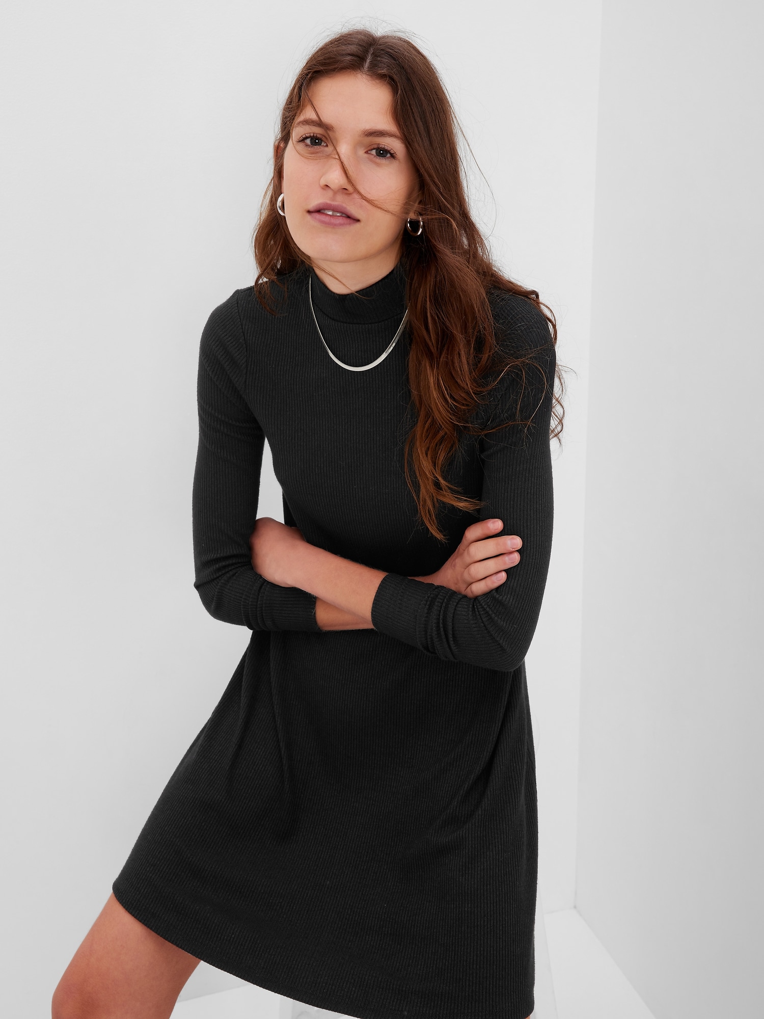 Rochii casual pentru femei GAP - negru