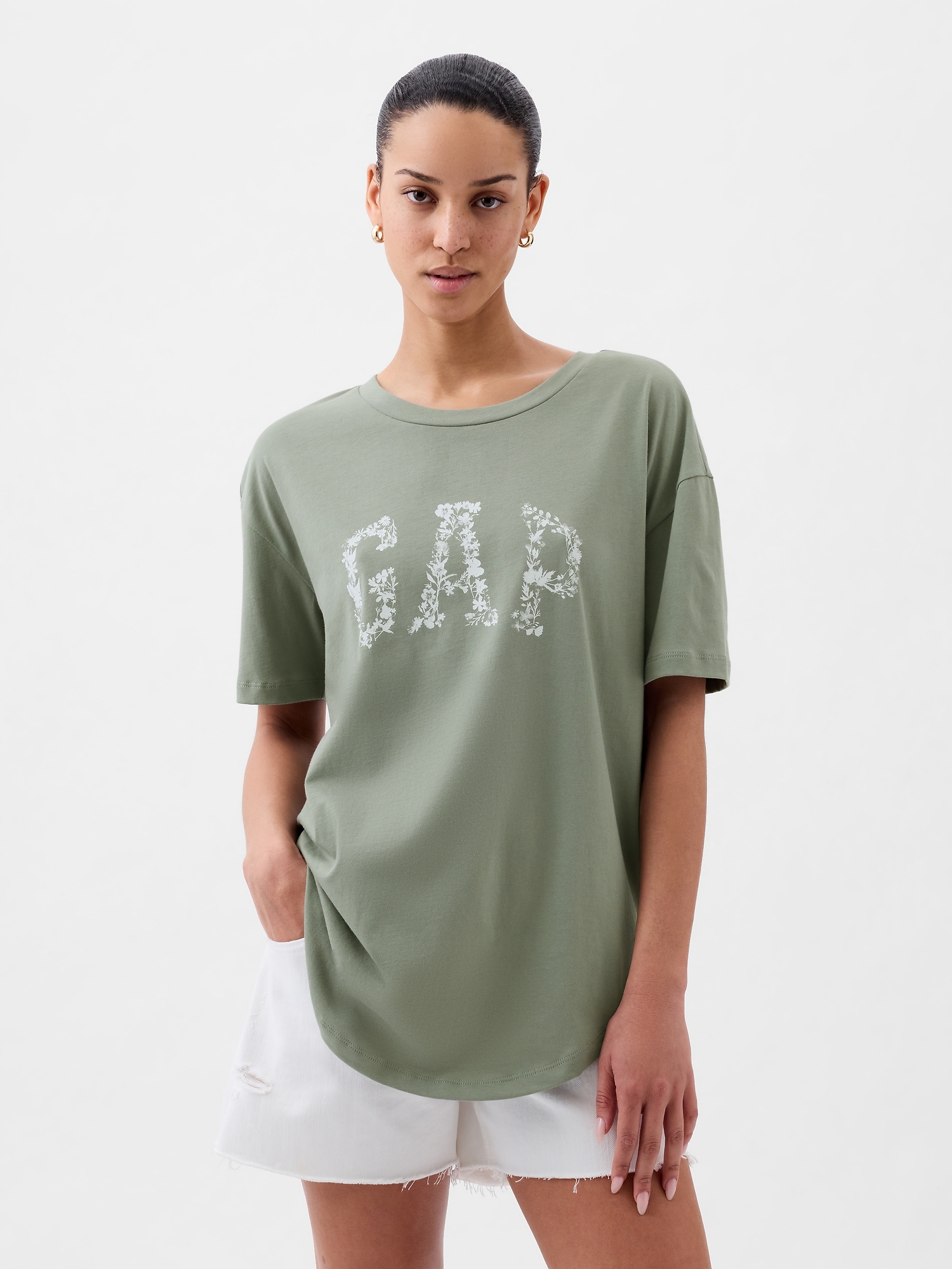 GAP T-shirt with logo oversize - Women