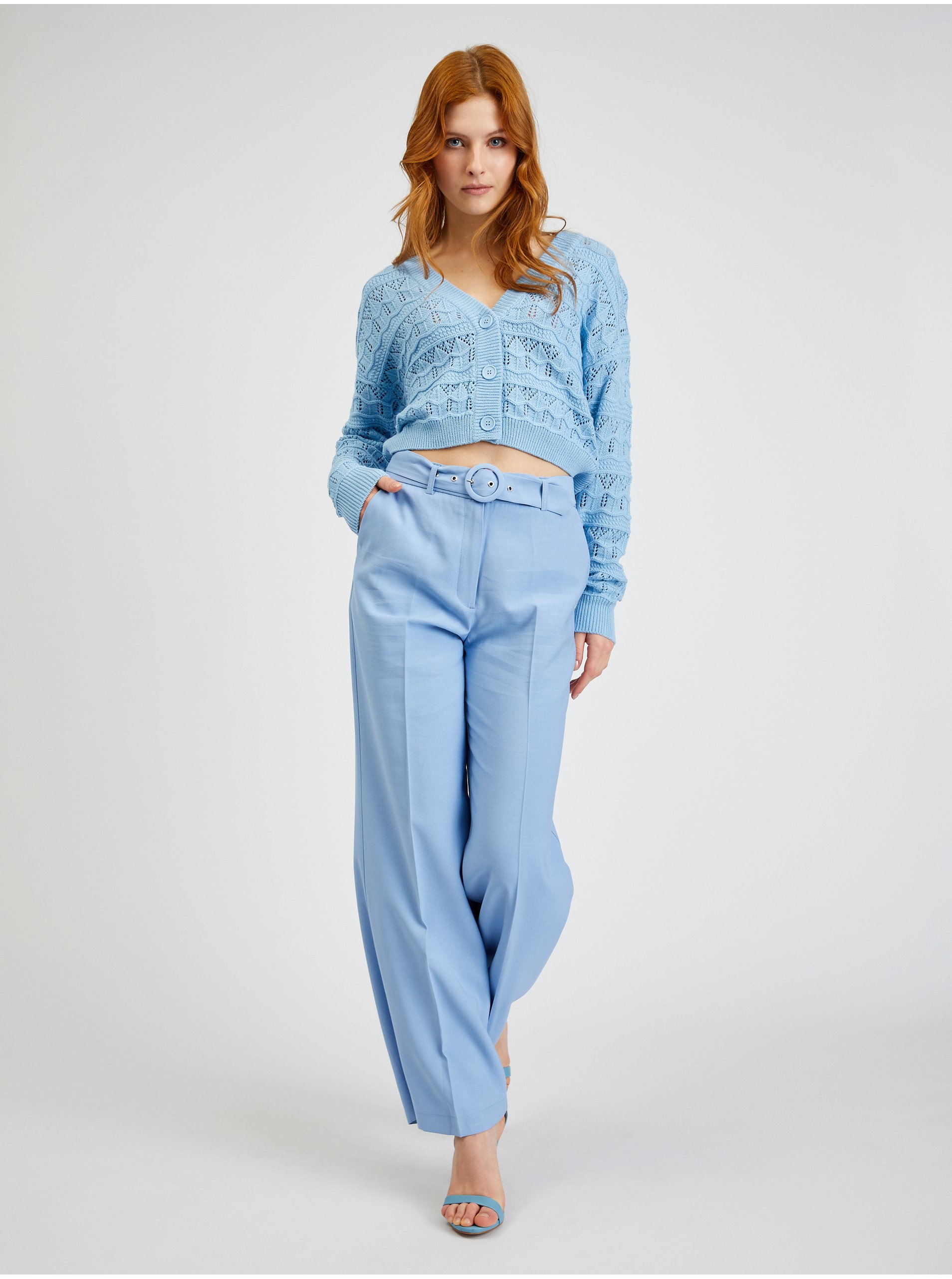 Cardigane pentru femei ORSAY - albastru deschis