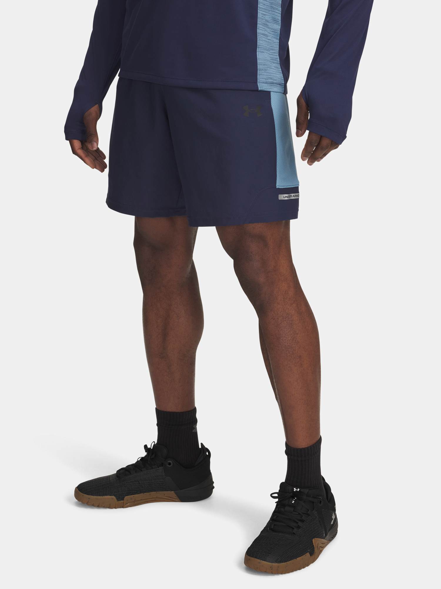 Mens shorts Under Armour UA Tech Utility Shorts-BLU - Mens