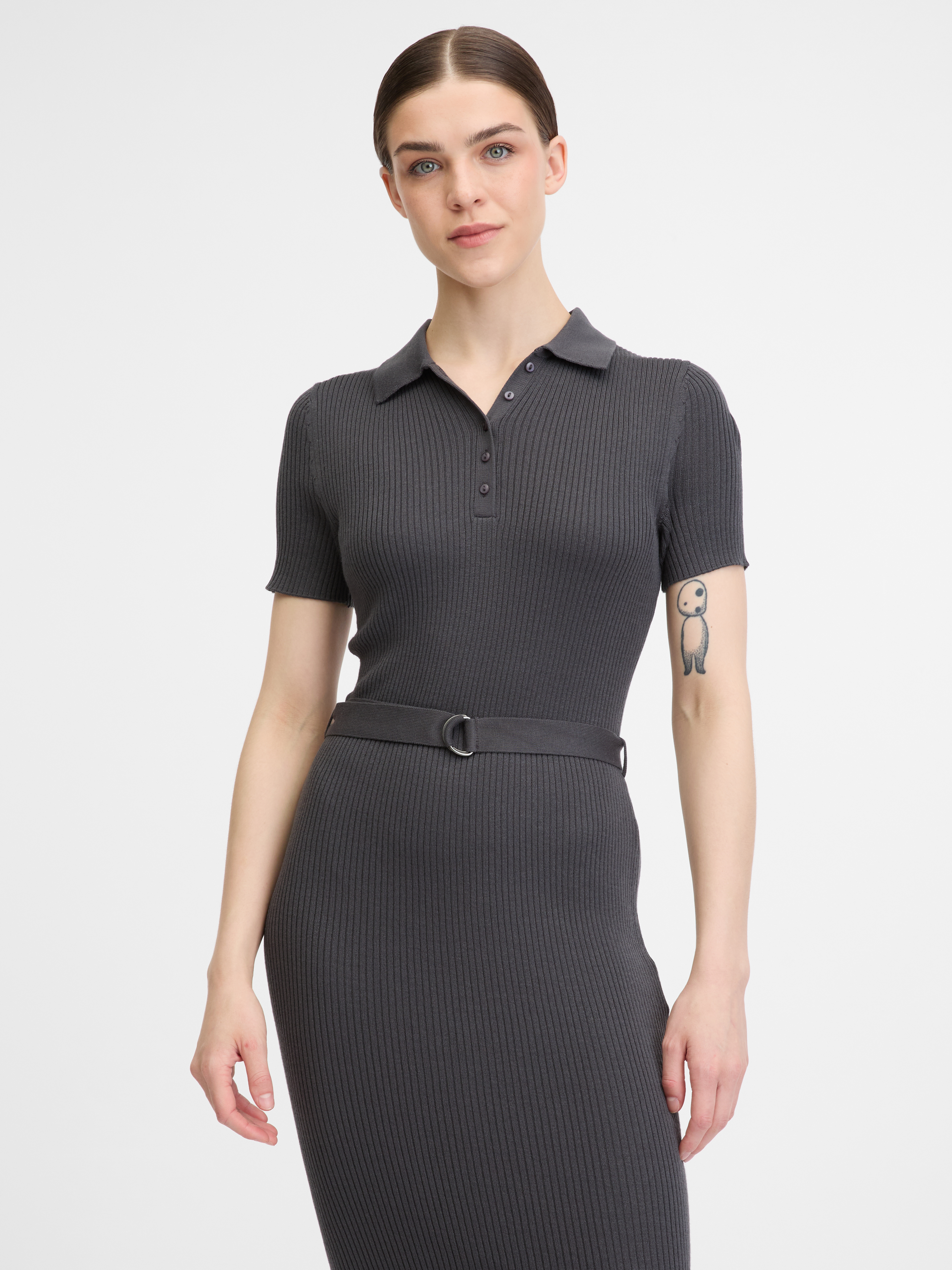 Orsay Dark gray women's dress - Women's