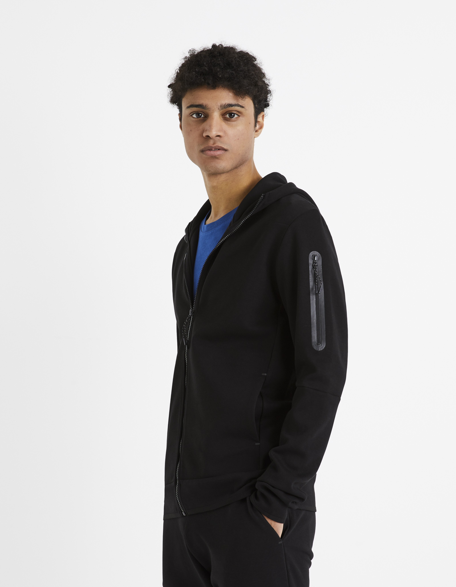 Pulovere si hanorace pentru barbati Celio - negru