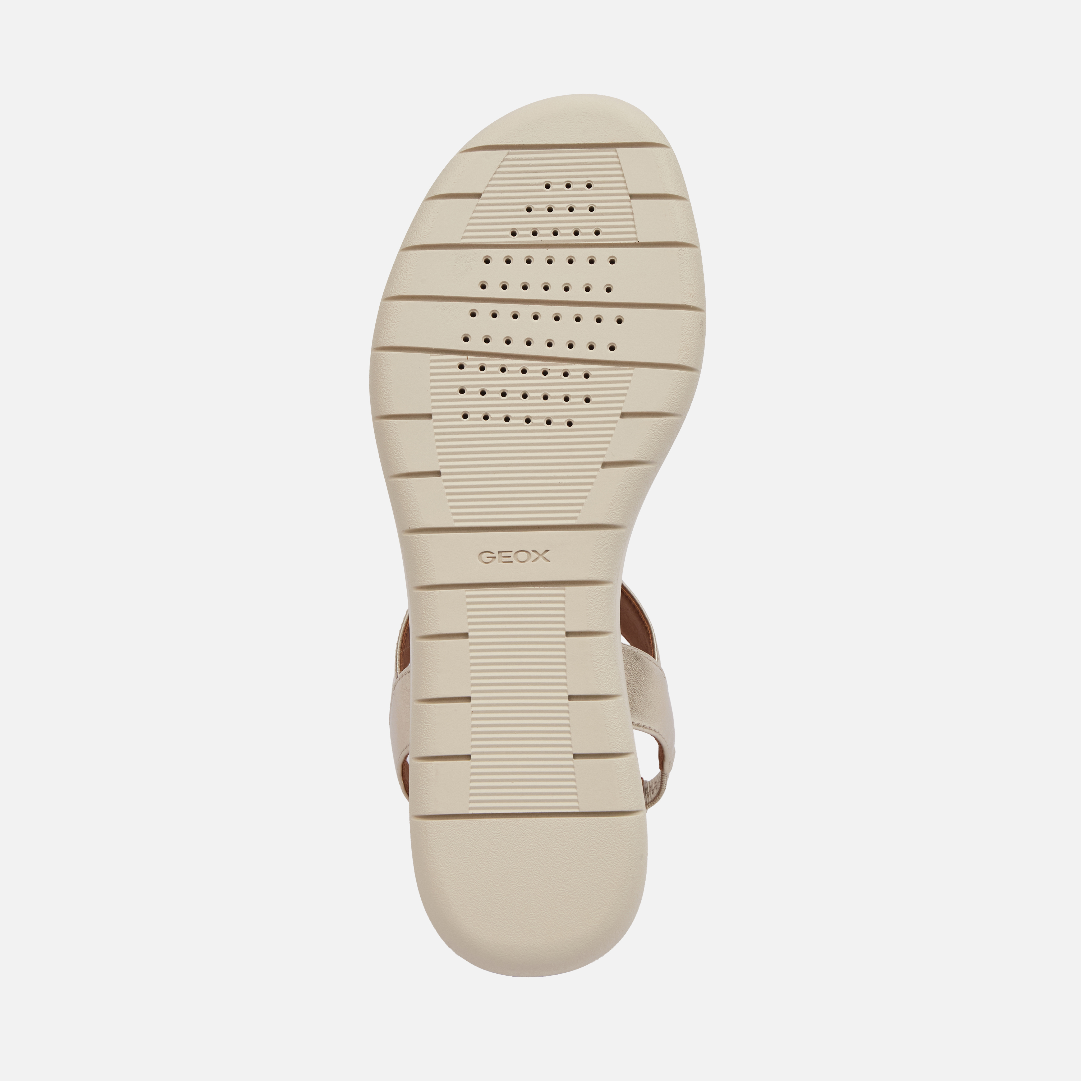 Gold women's sandals Geox Meliconia - Women's