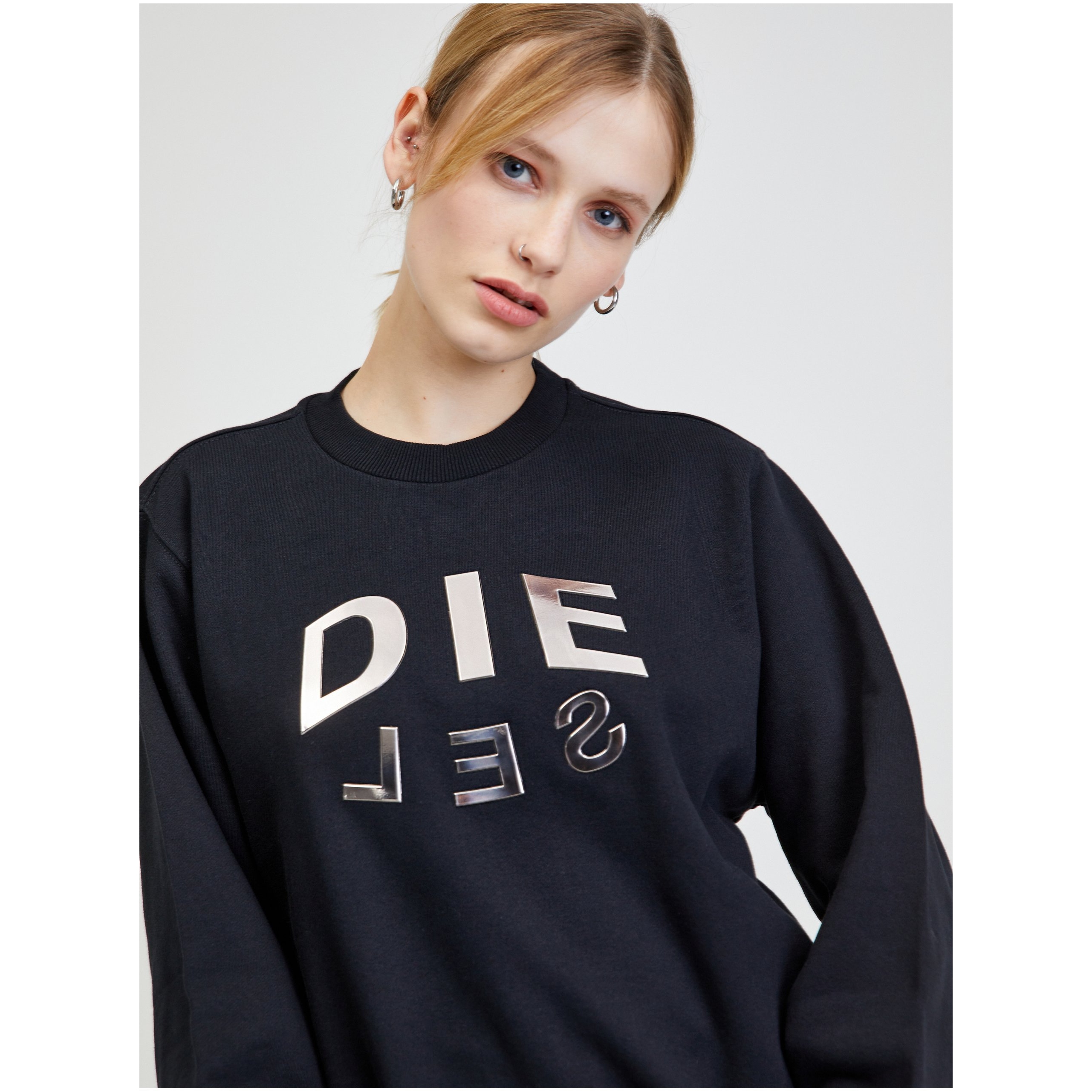 Tricou dama Diesel F-Ang-R20 Felpa