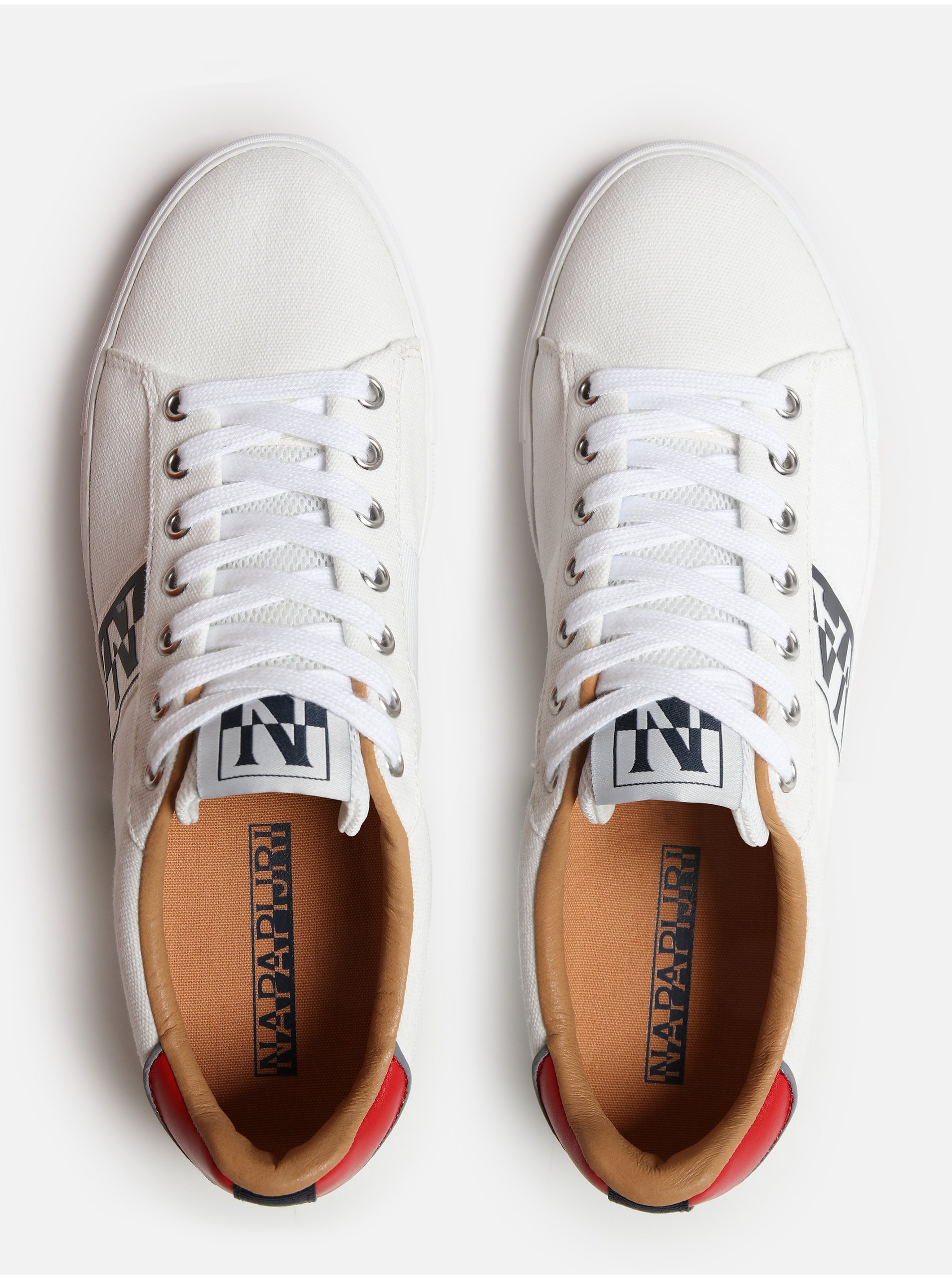 Tenisi, espadrile pentru barbati NAPAPIJRI - alb, rosu