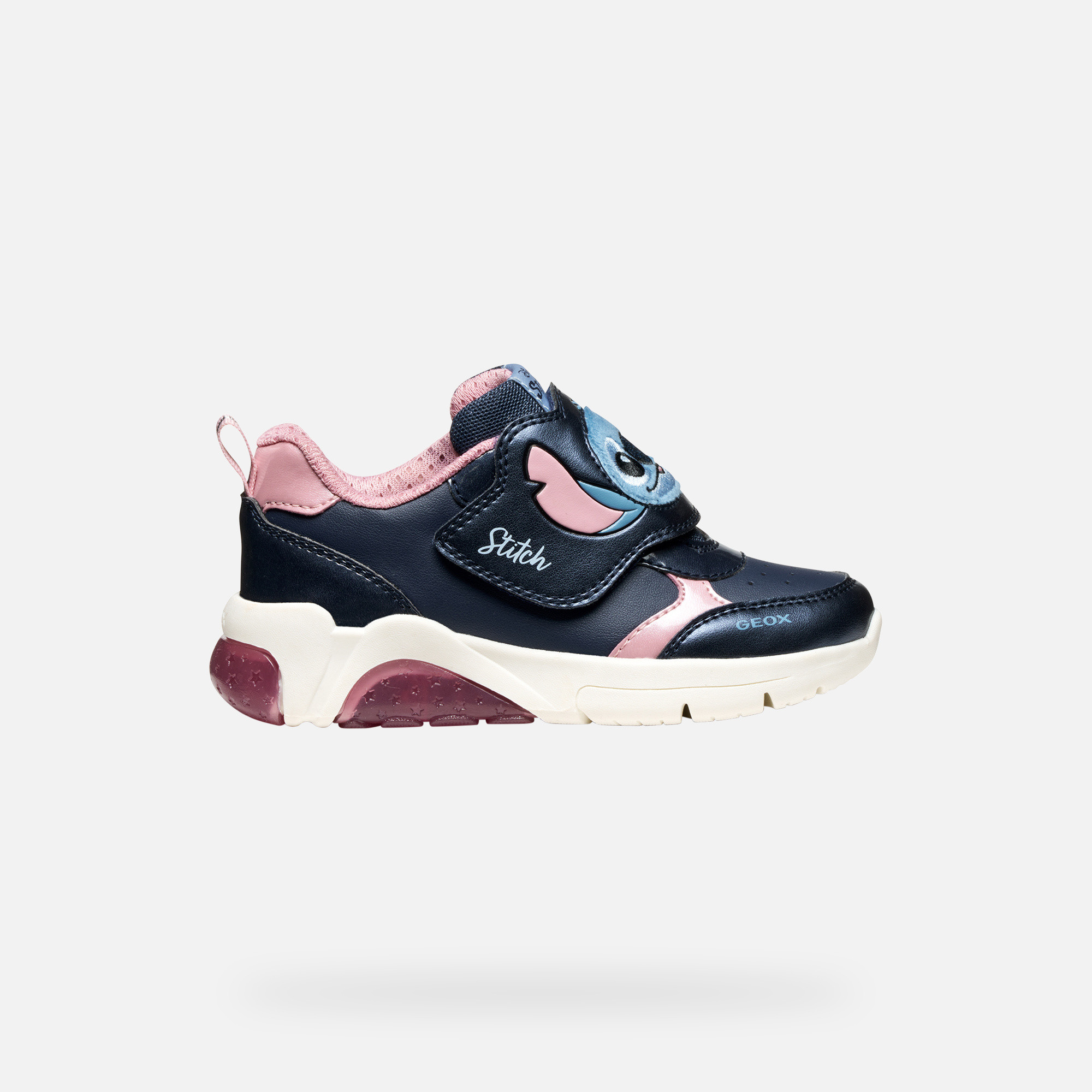 Dark Blue Girls' Geox Fadinlight Sneakers - Girls
