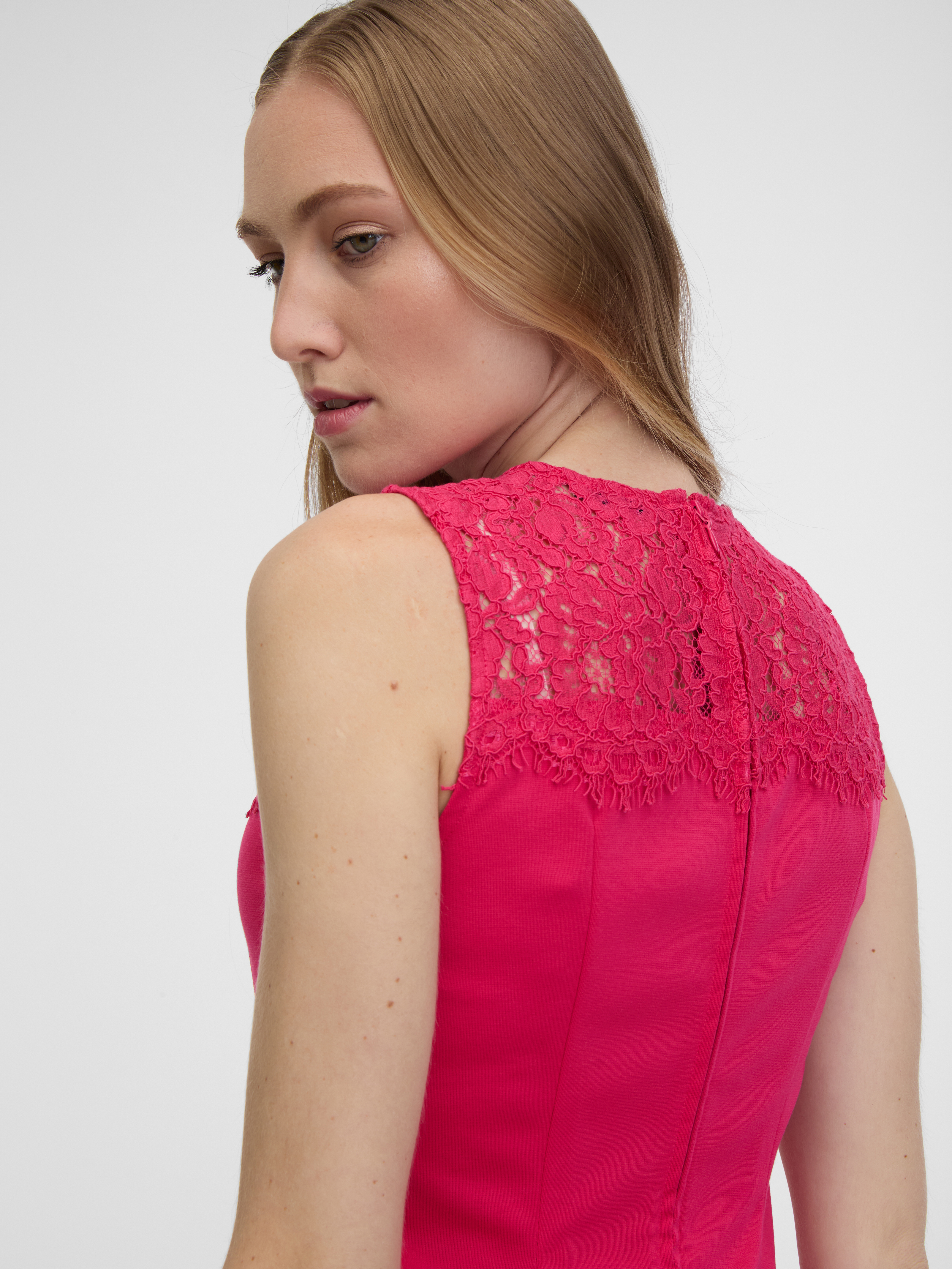 Rochii pentru serviciu pentru femei ORSAY - roz inchis