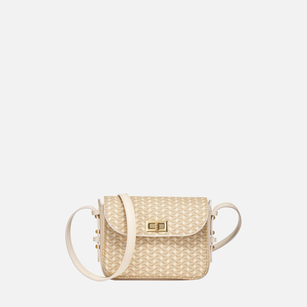 Cream women&#039;s handbag Geox Kleopy - Women&#039;s