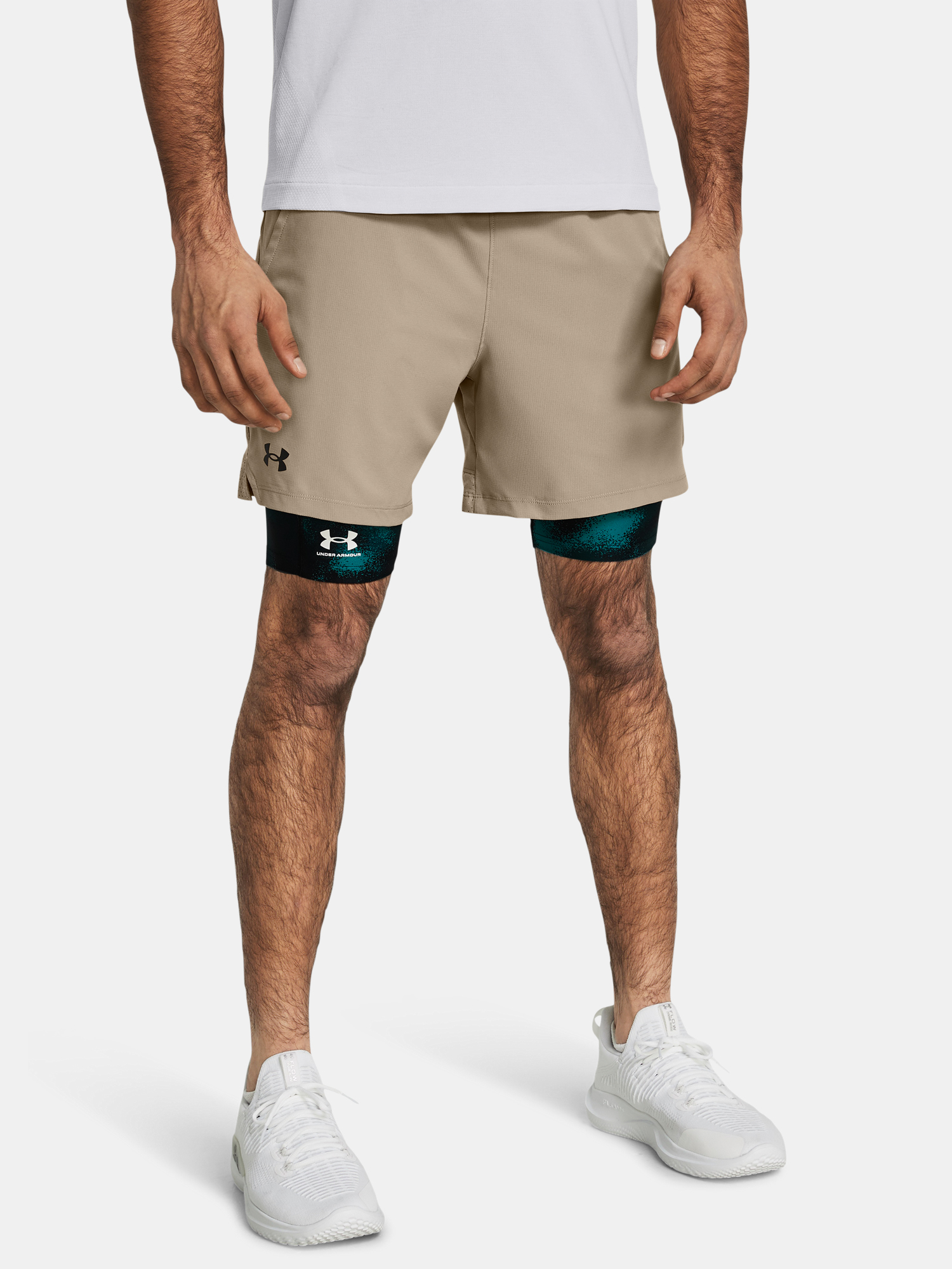 Mens shorts Under Armour UA Vanish Woven 6in Shorts-BRN - Mens