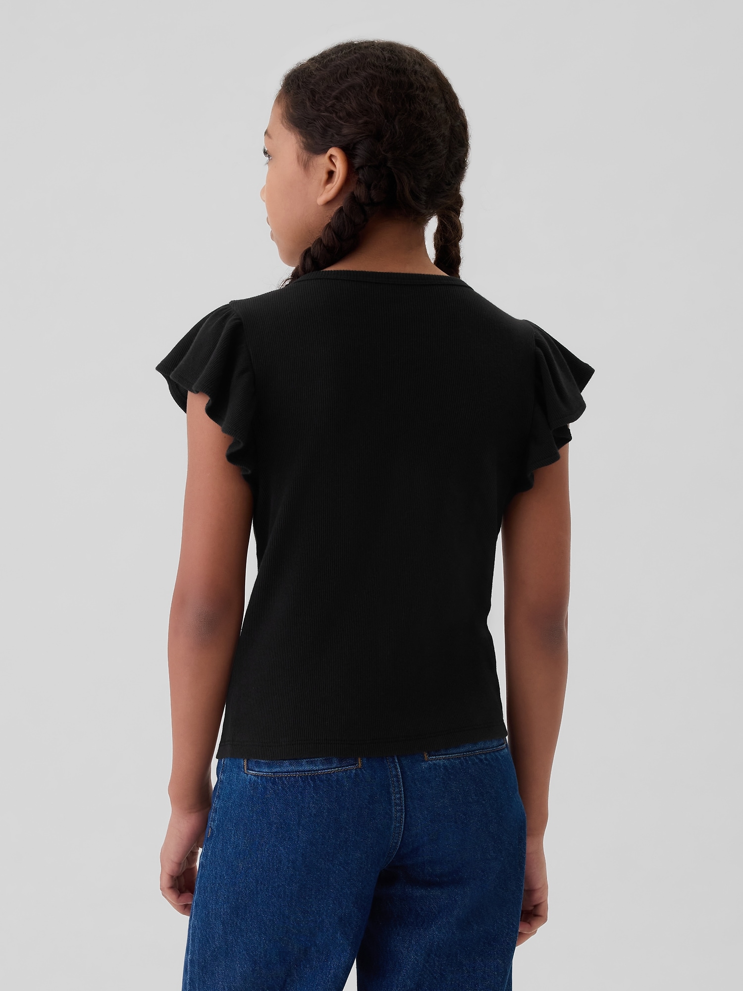 GAP Children's ribbed T-shirt - Girls